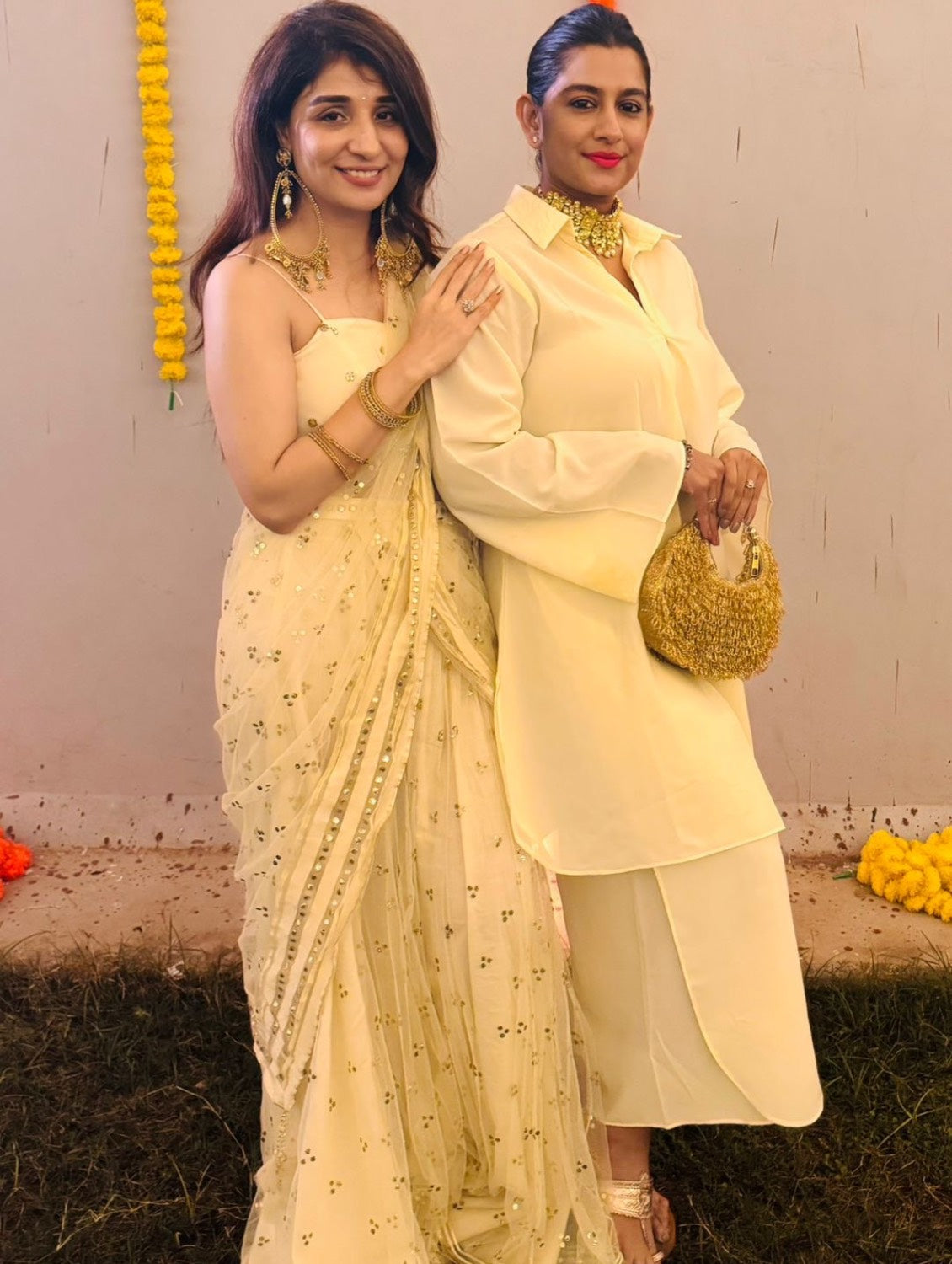Tamanna Moon Bag Gold