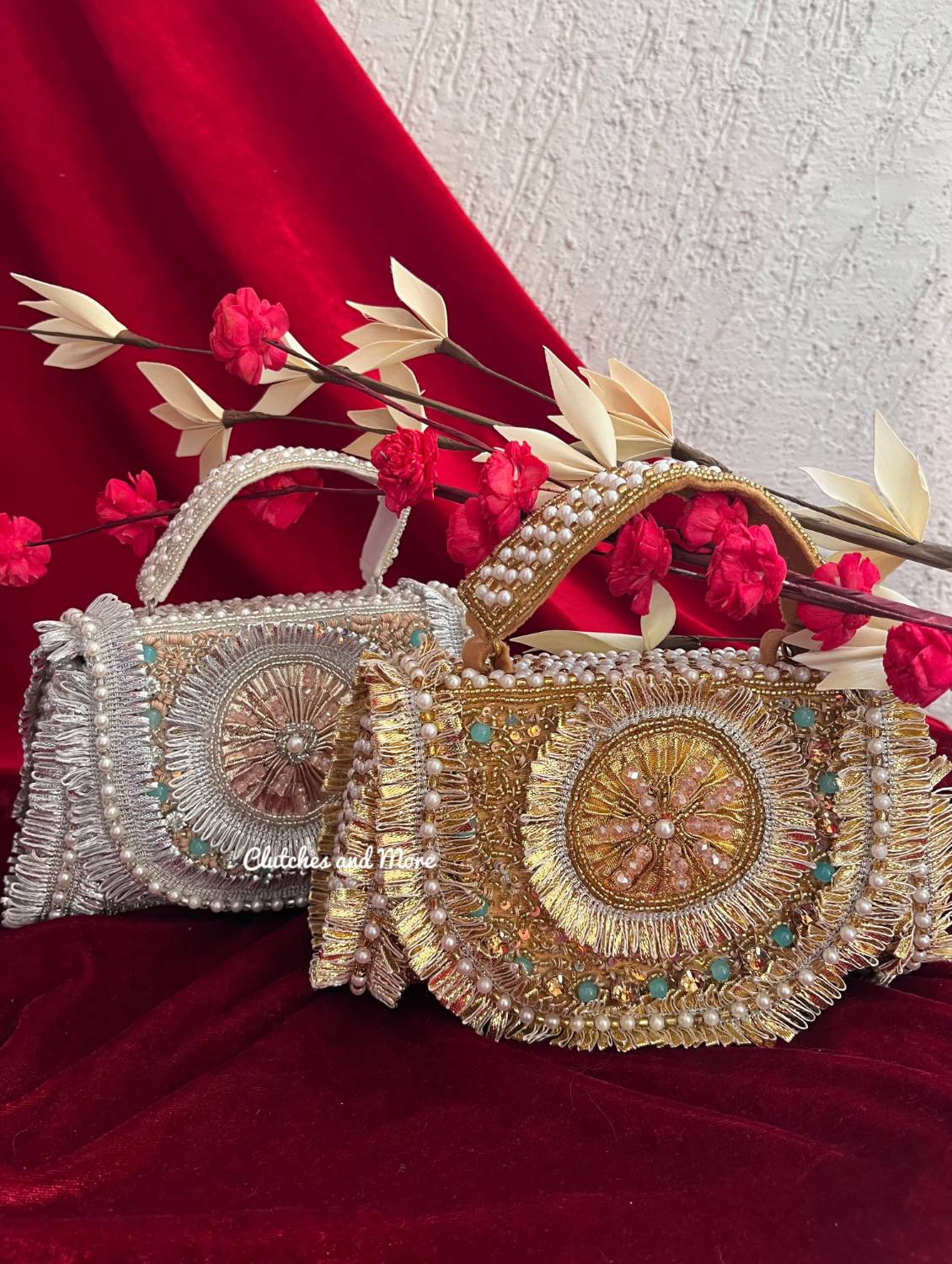 Lavanya Boho Bag Gold Silver
