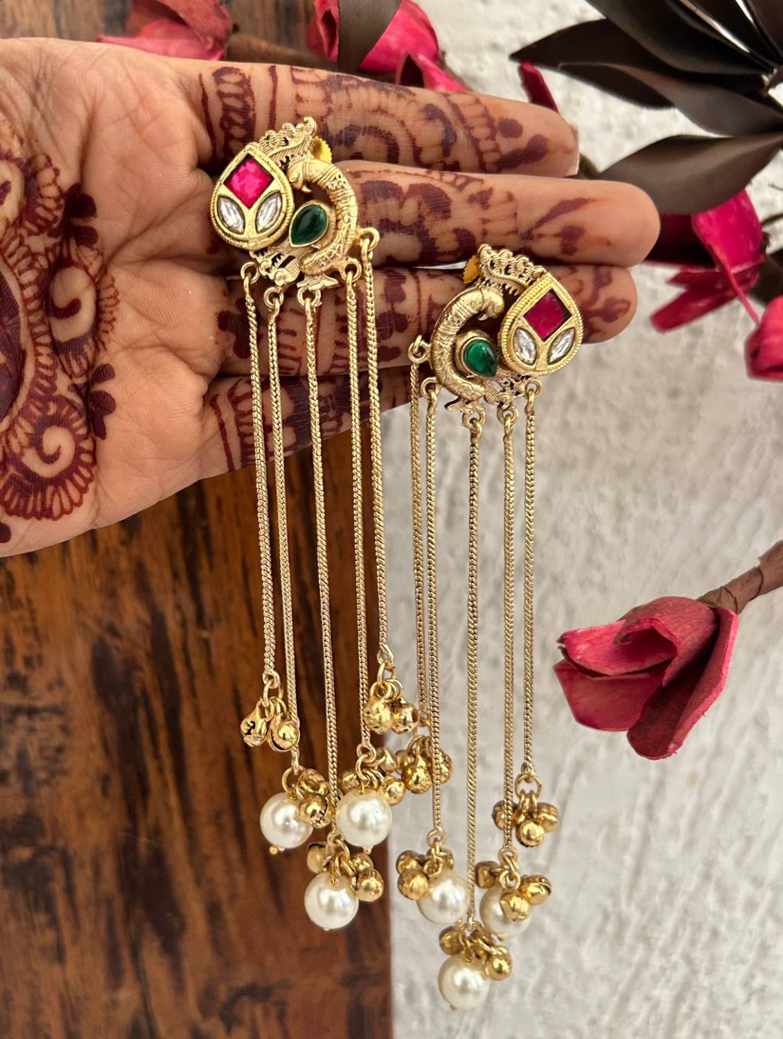 Charulika Heritage Kashmiri Earrings