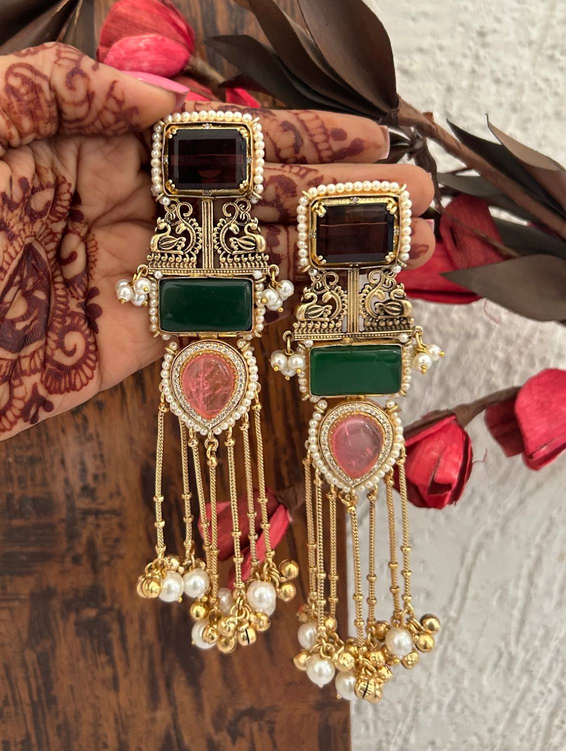 Ira Heritage Earrings Multicolored