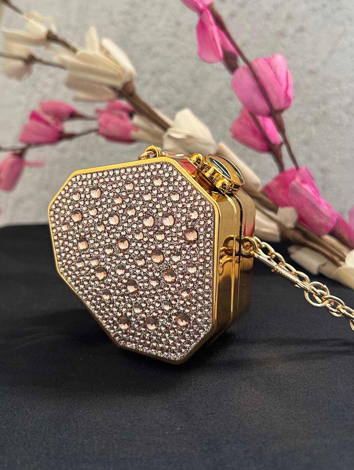 Micro Bee Rhinestone Bags (Multiple Colors)