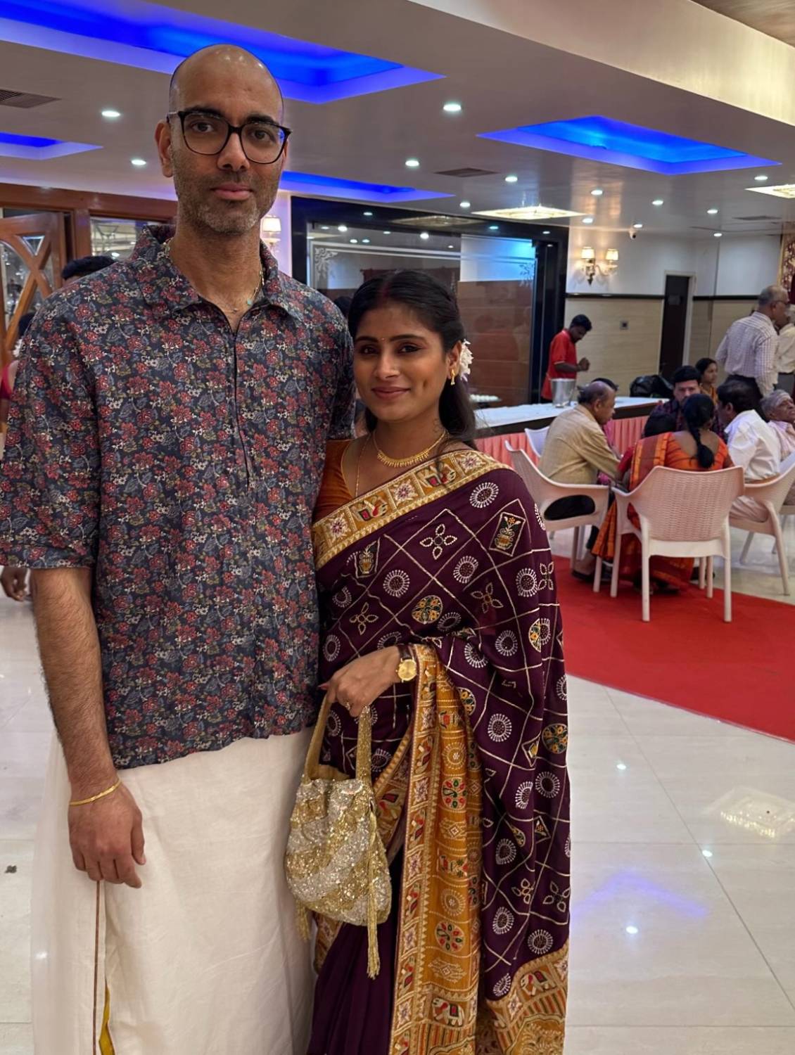 Aadhya Silver Gold Potli
