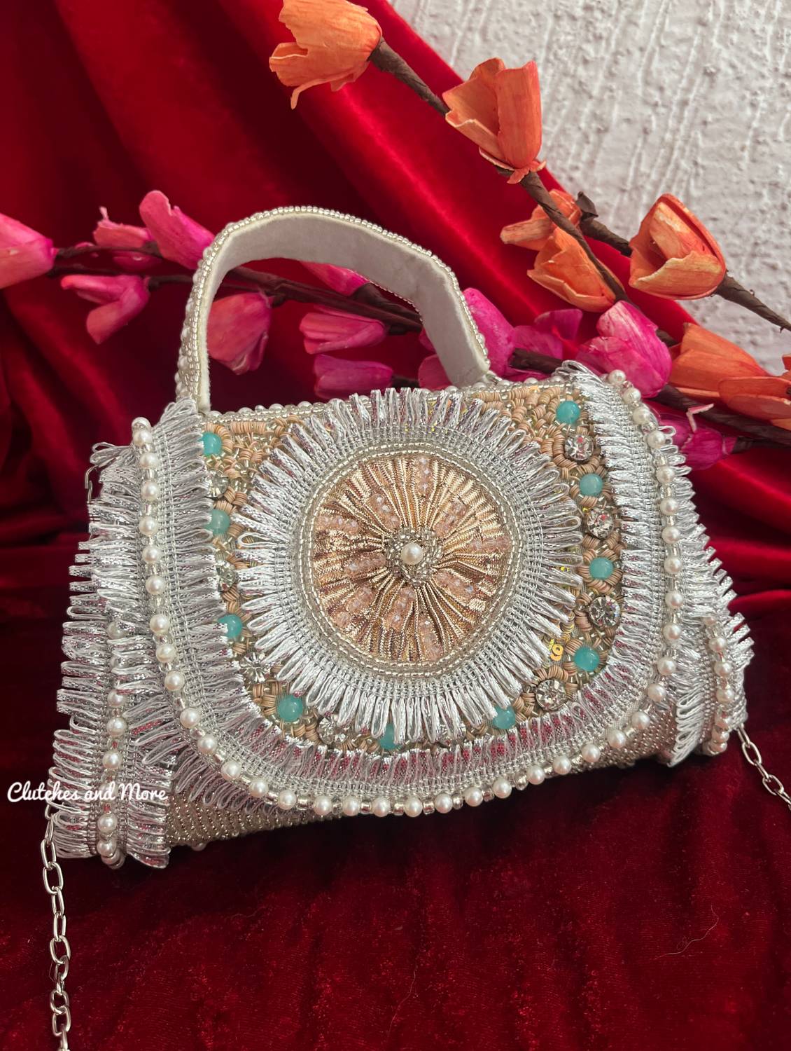 Lavanya Boho Bag Gold Silver
