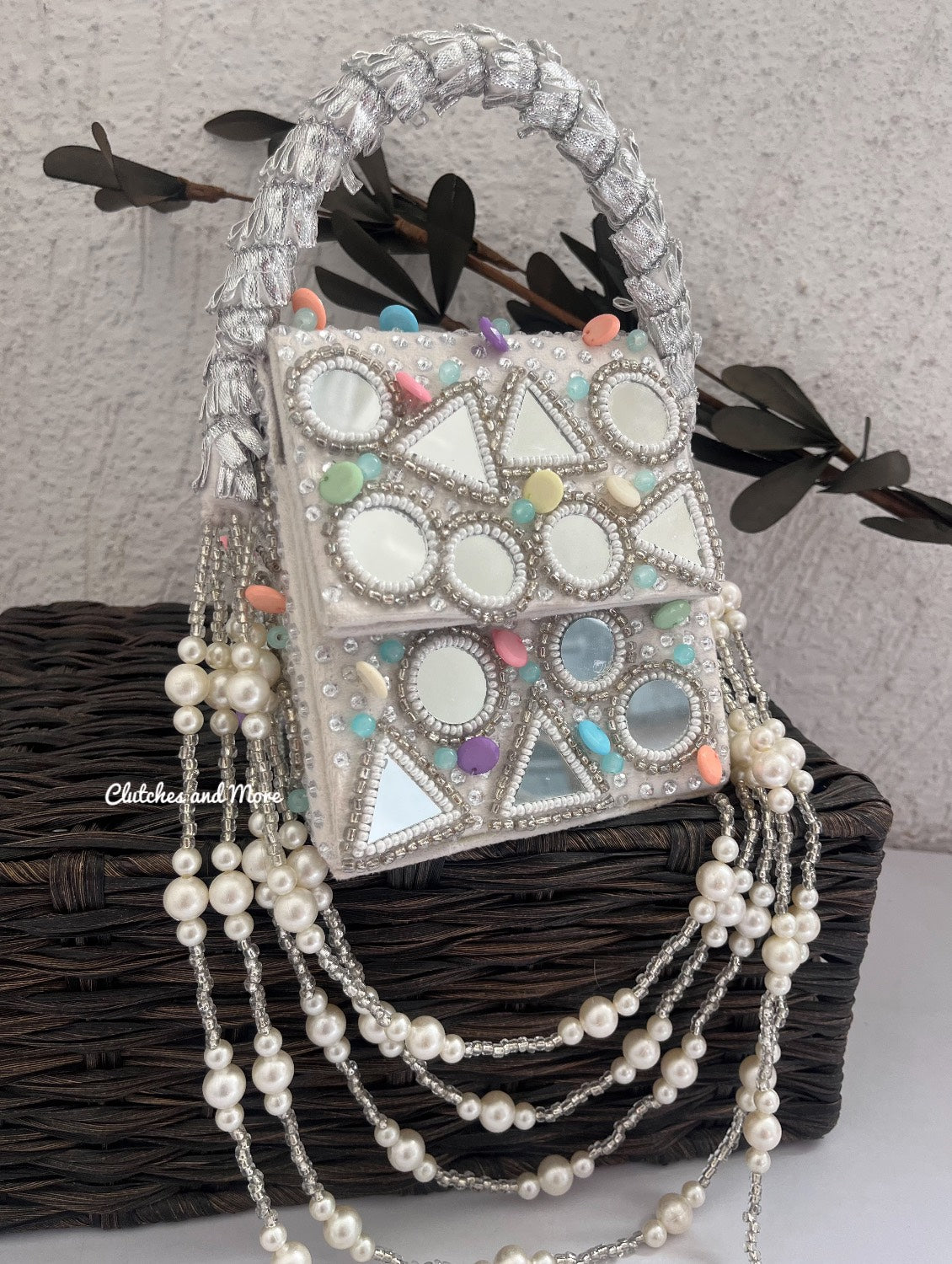 Boho Candy Bag White