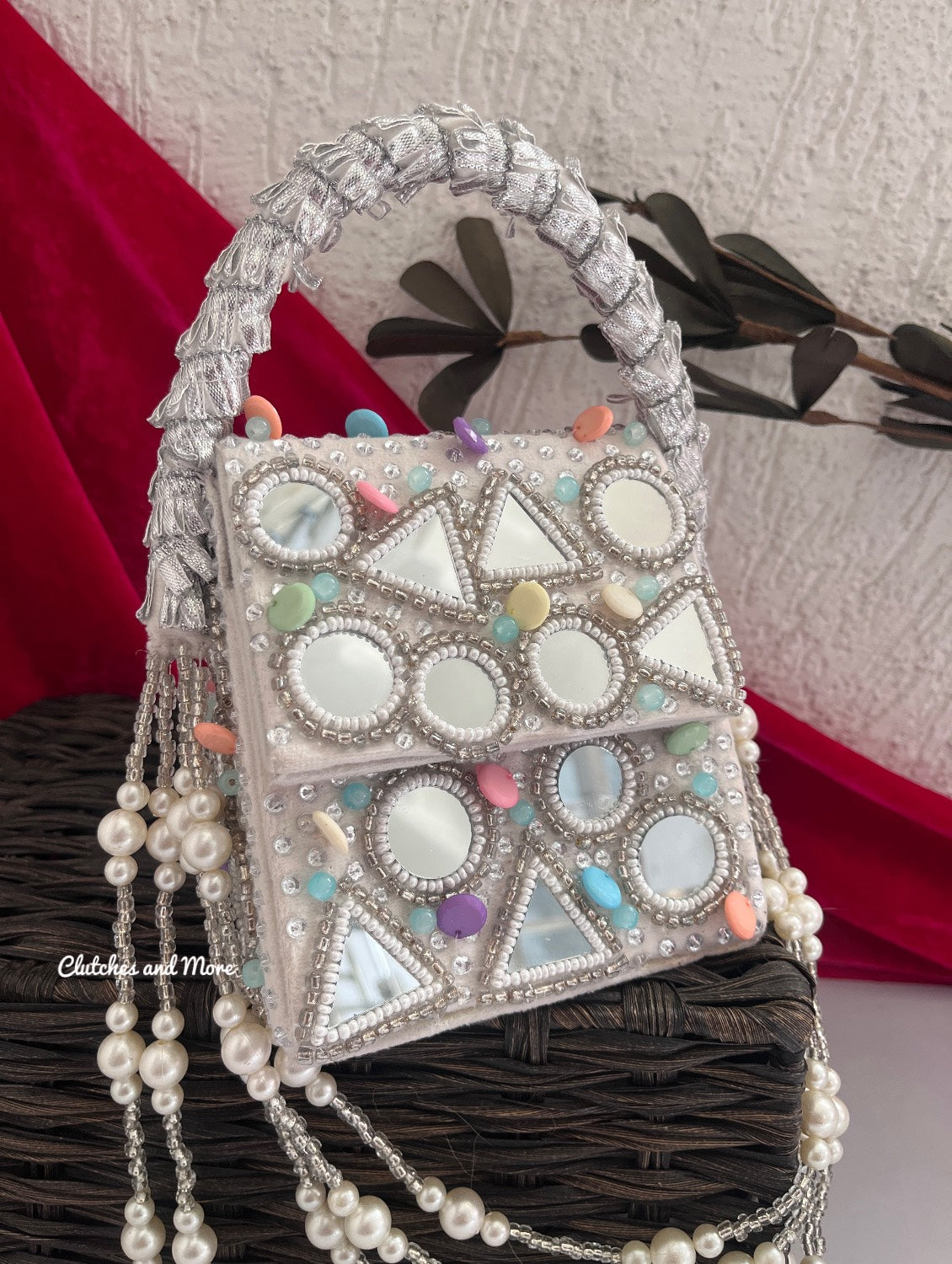 Boho Candy Bag White