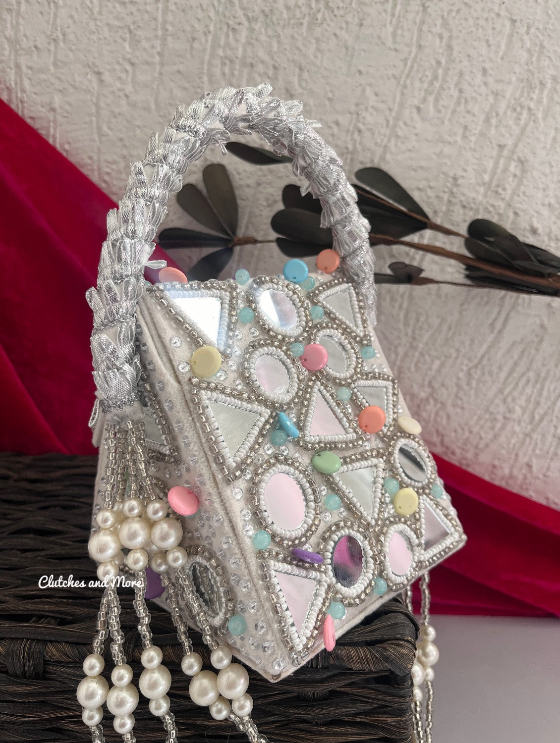 Boho Candy Bag White