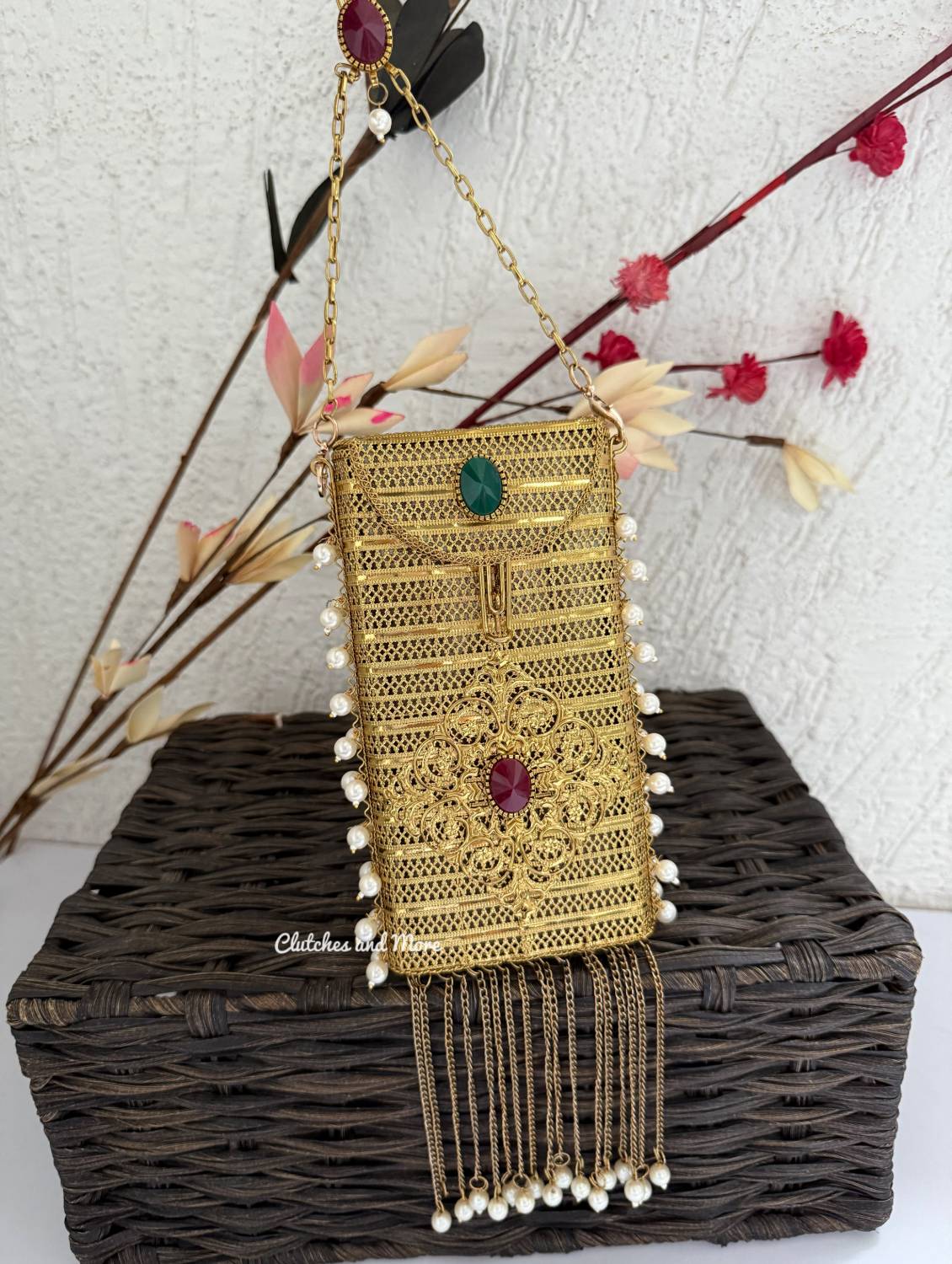 Brass Mobile Sling Gold