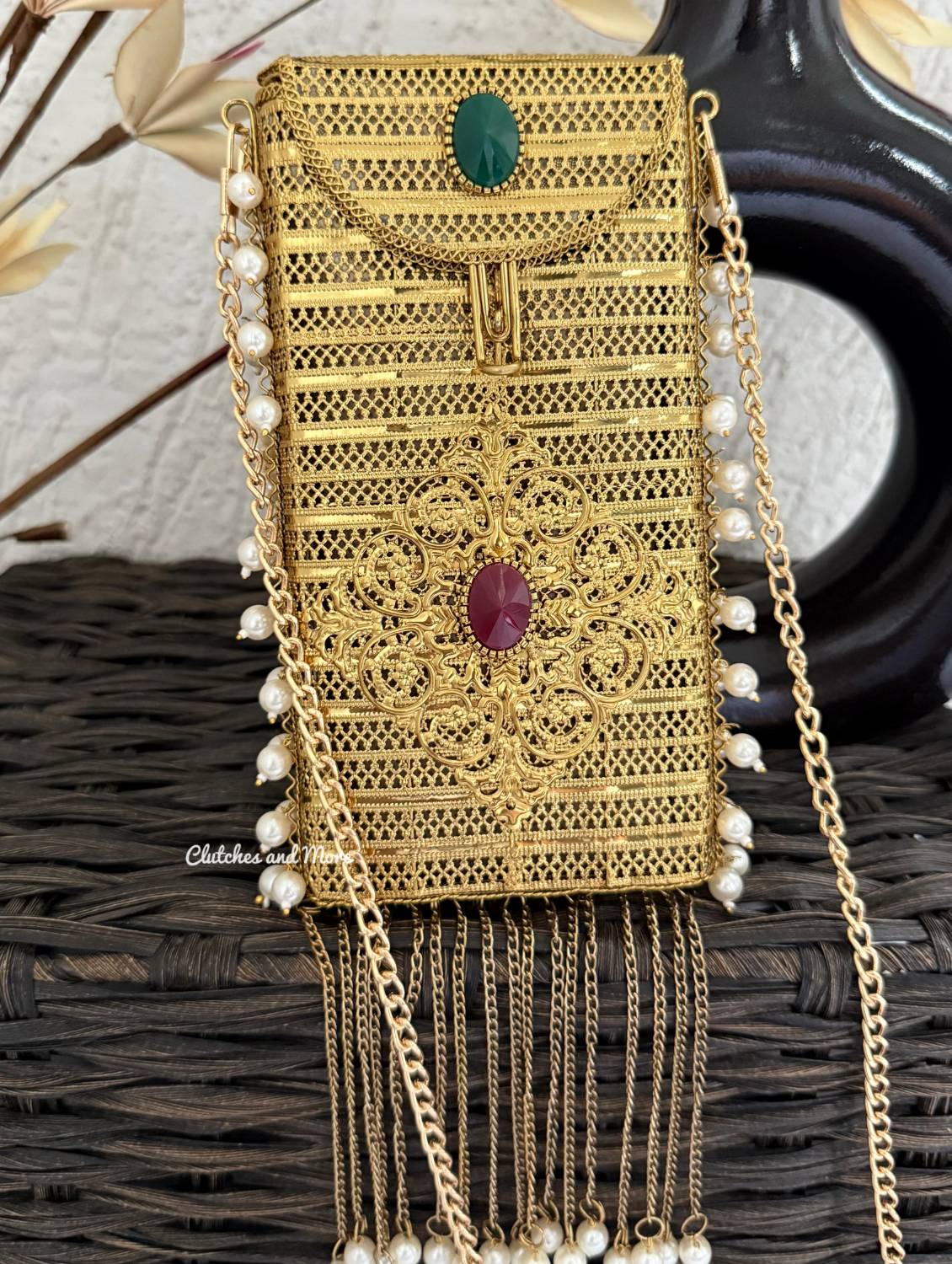 Brass Mobile Sling Gold