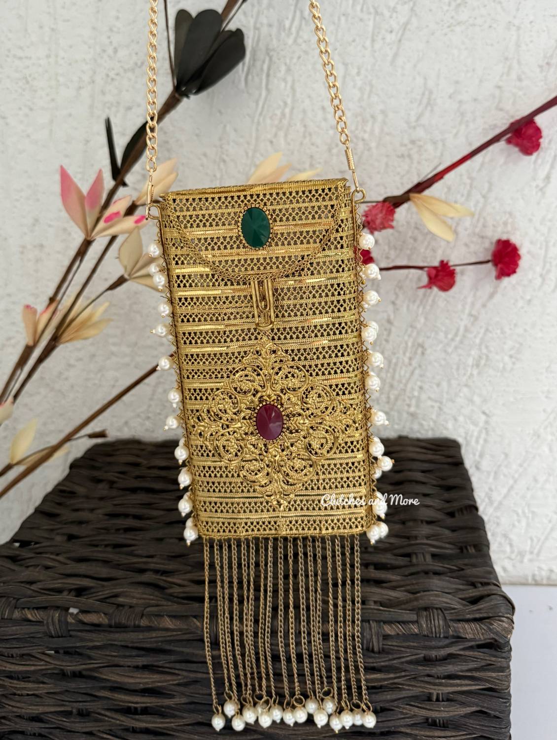 Brass Mobile Sling Gold
