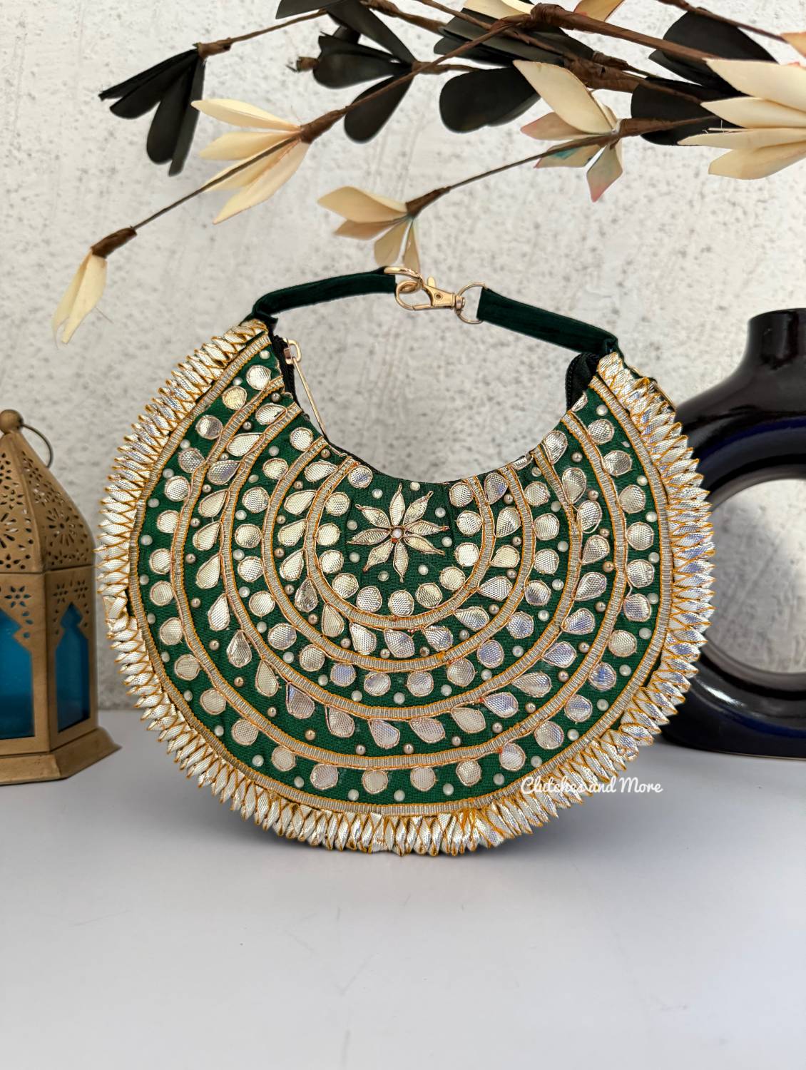 Meraki Gottapatti Chand Bags (Multiple colors)