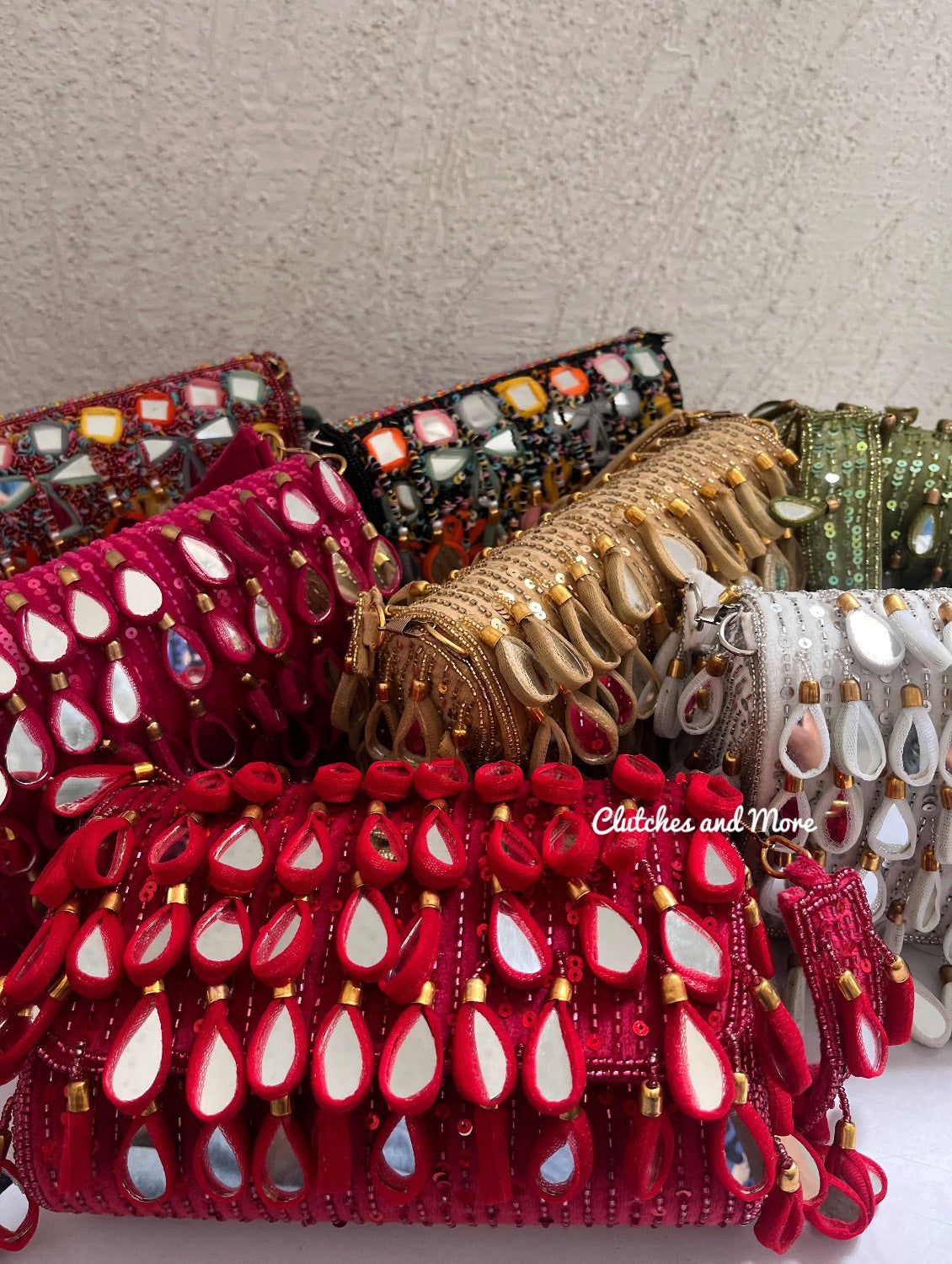 Mirror Flap Bag Gold