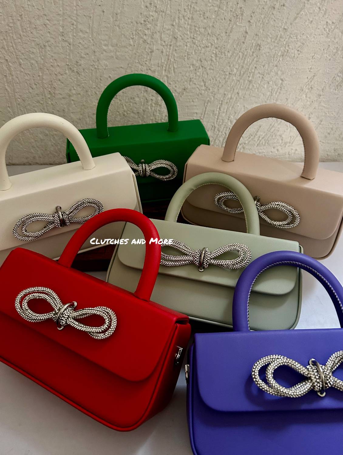 Scarlett Bow Sling bag White