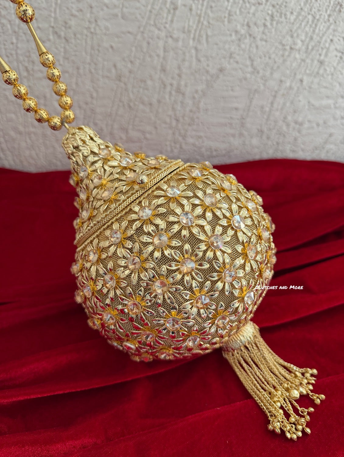 Metal Gold Potli Bag (Big Size)