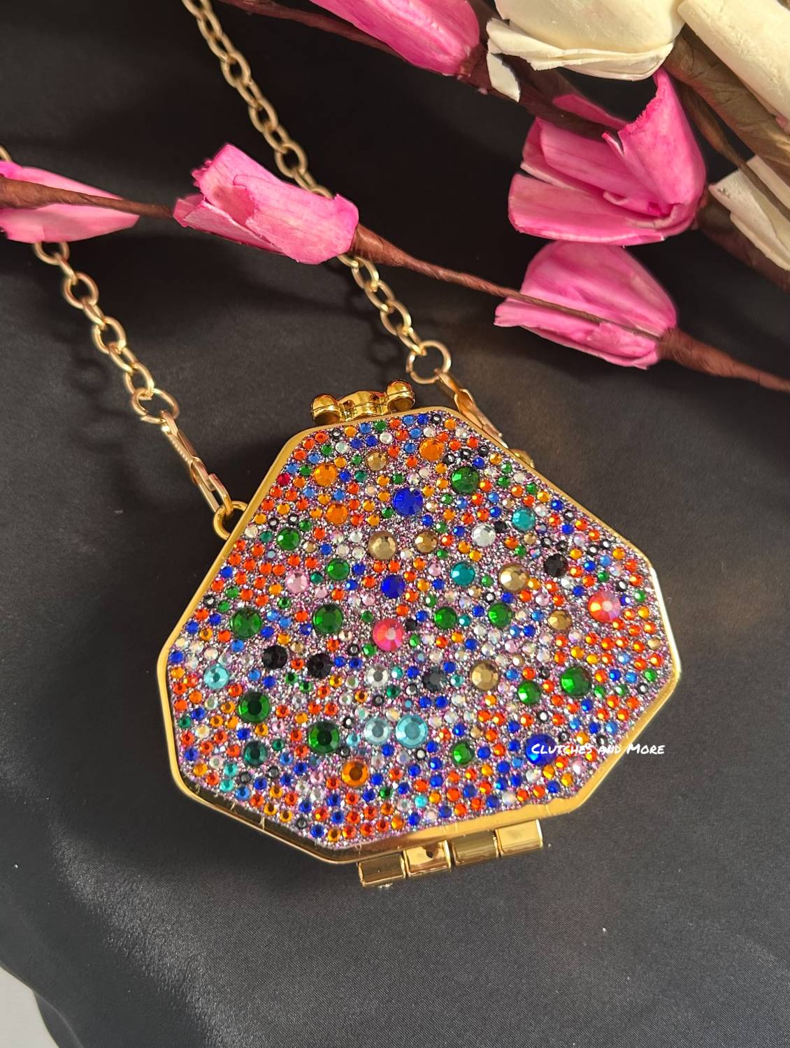 Micro Bee Rhinestone Bags (Multiple Colors)
