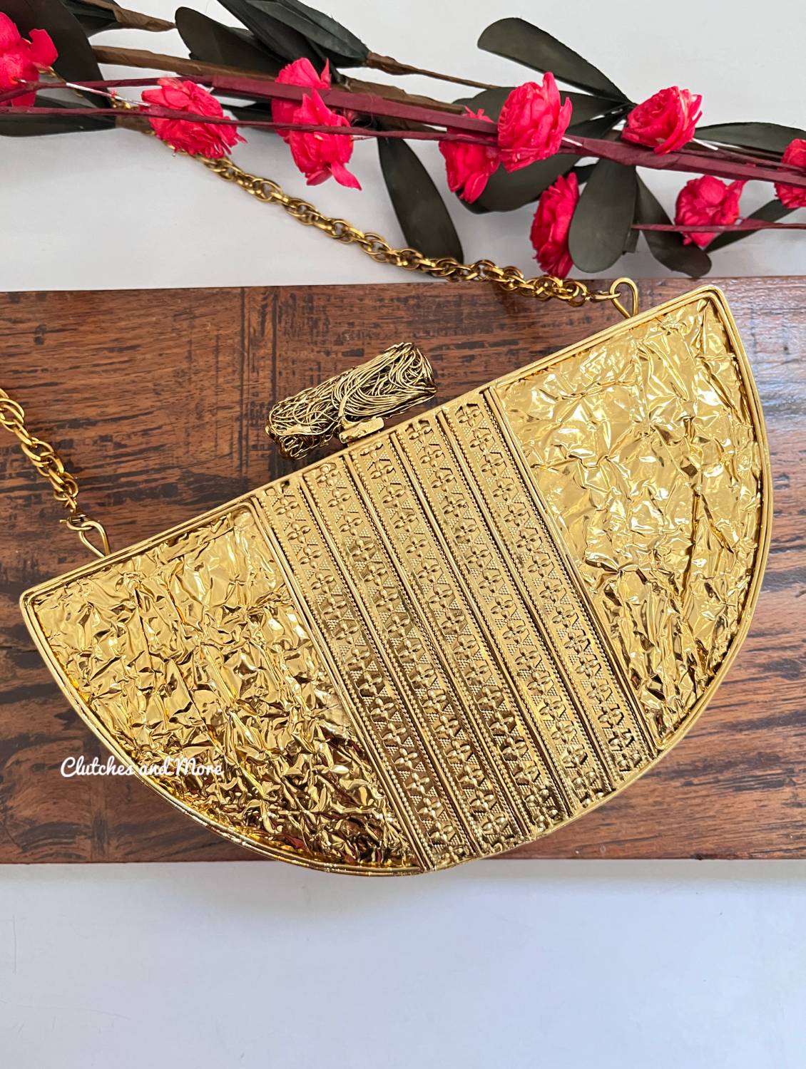 Luna Mother Of Pearl Luxury Clutch