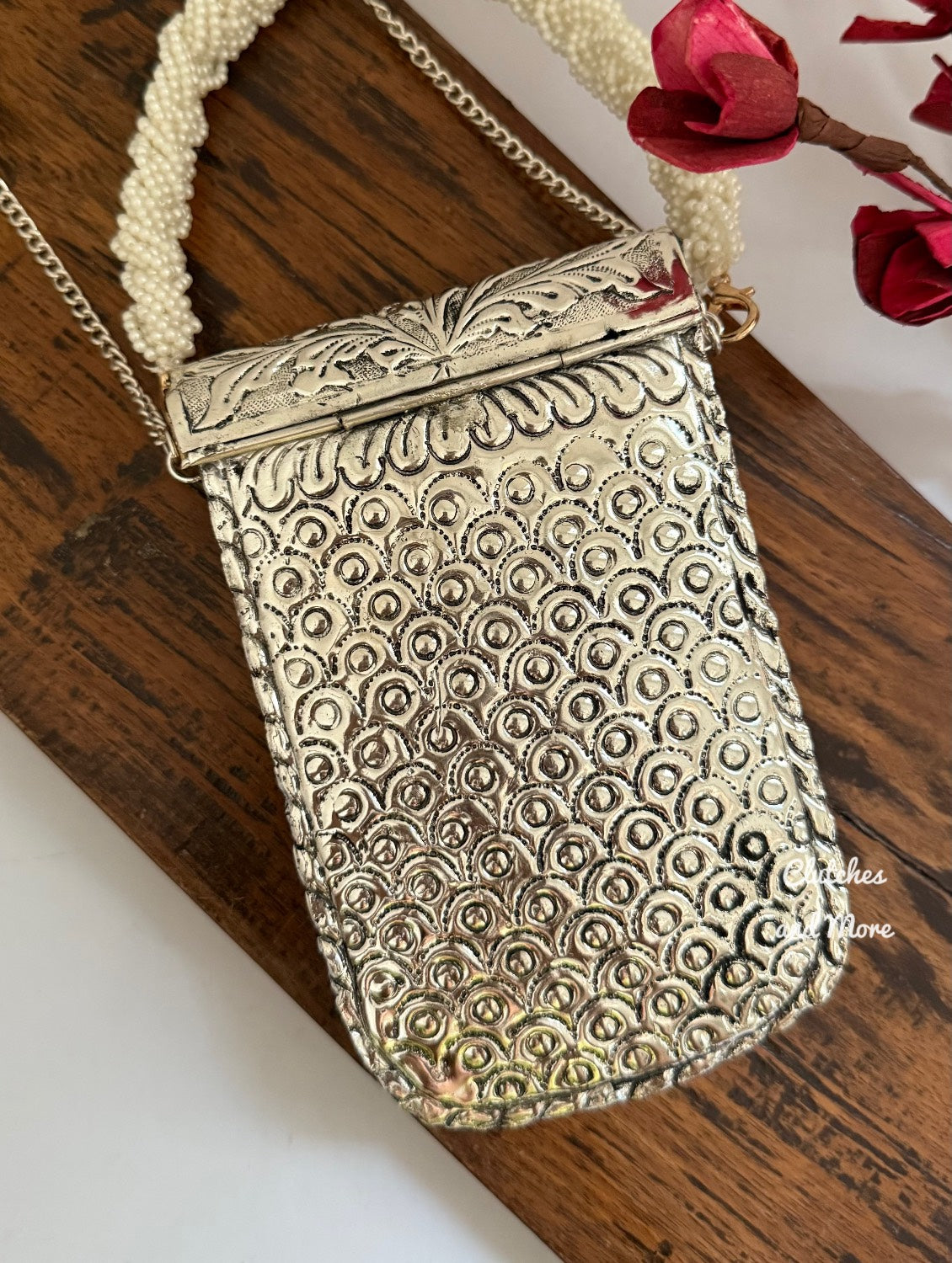 Brass Mobile Gajra Sling