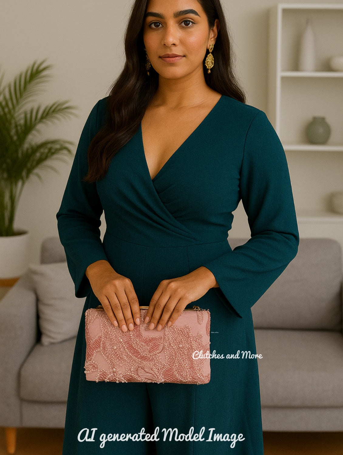 Baby Doll Pink Clutch