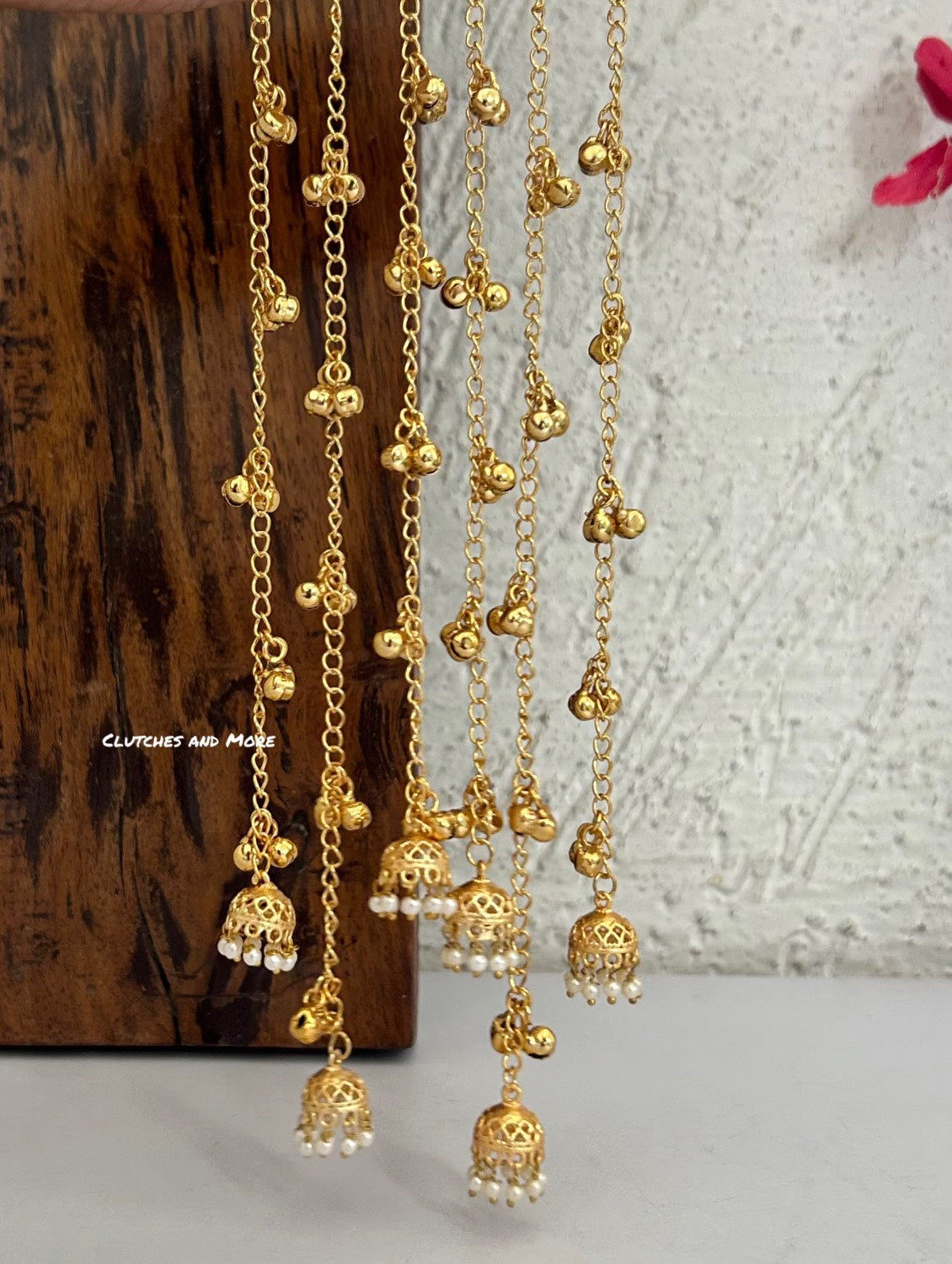 Sargam Long Ghunghroo Earrings Multicoloured