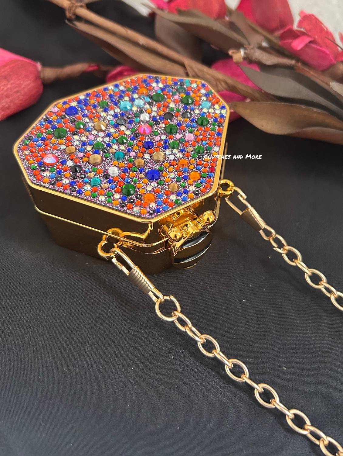 Micro Bee Rhinestone Bags (Multiple Colors)