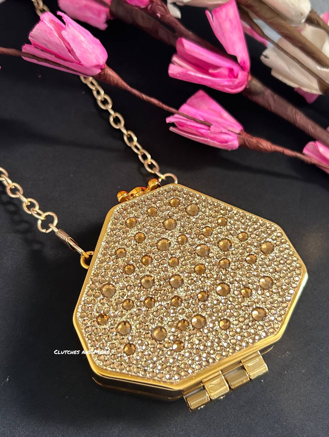 Micro Bee Rhinestone Bags (Multiple Colors)