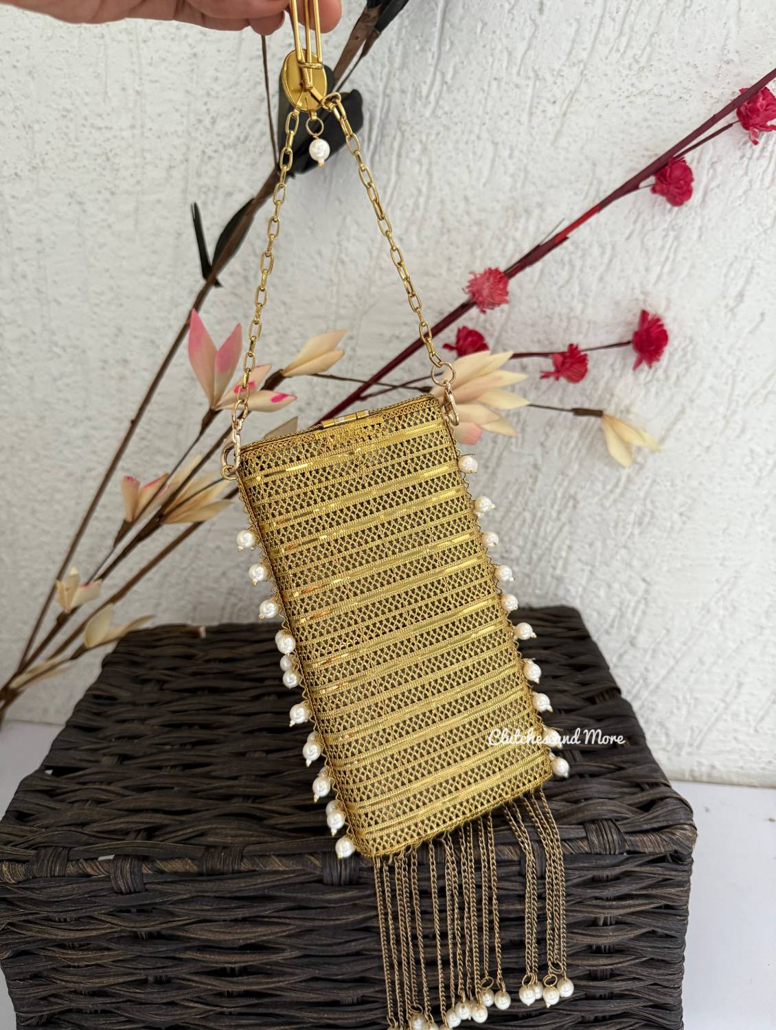 Brass Mobile Sling Gold
