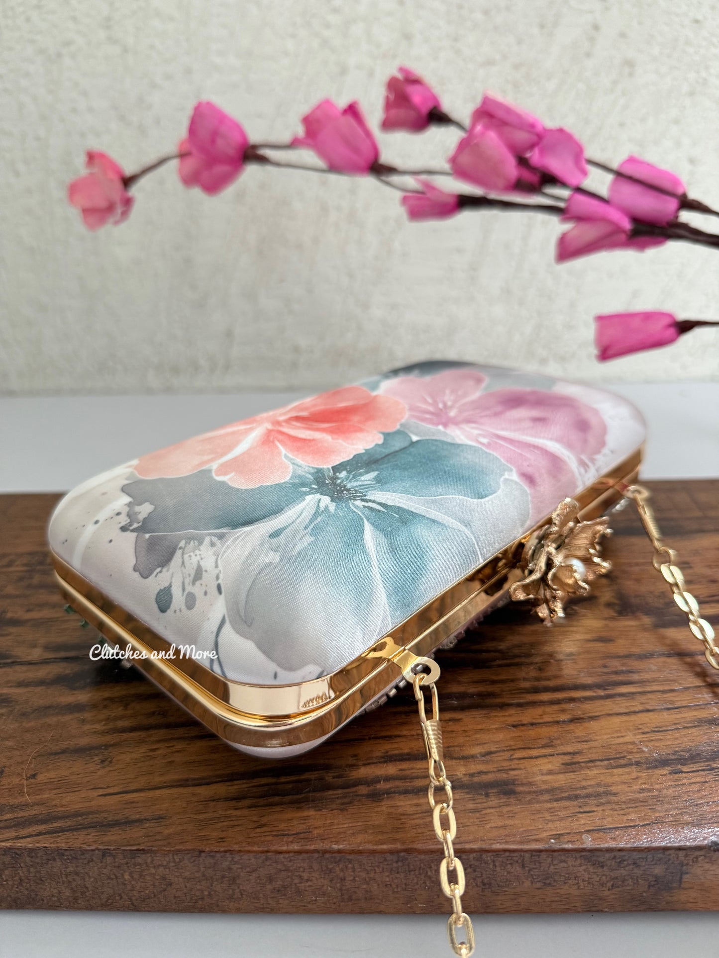 Poppy Floral Clutches
