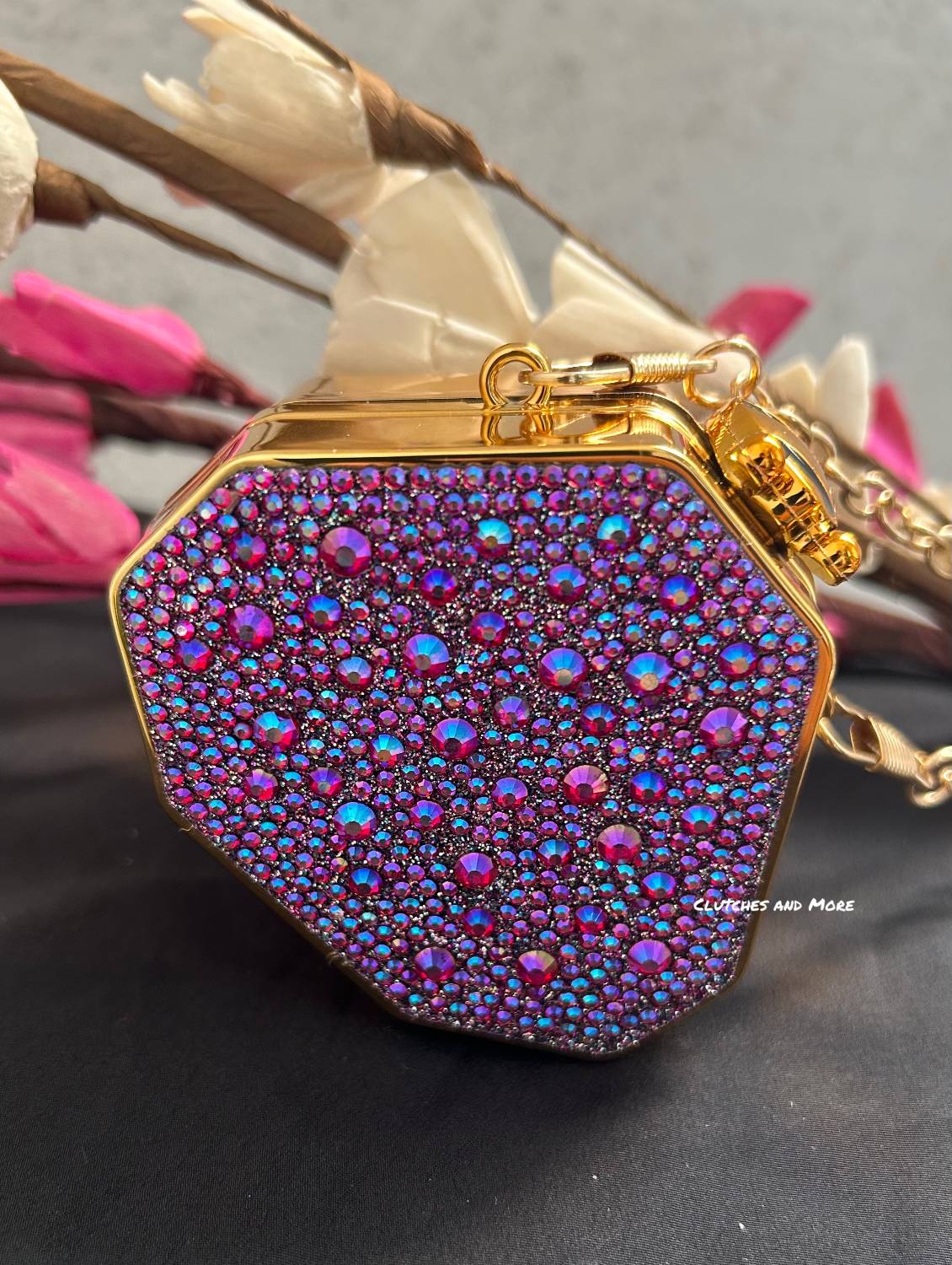 Micro Bee Rhinestone Bags (Multiple Colors)