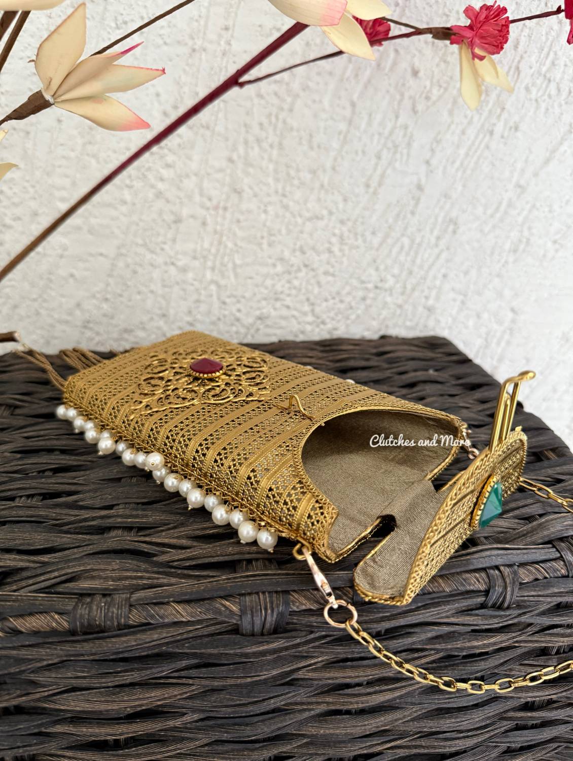 Brass Mobile Sling Gold