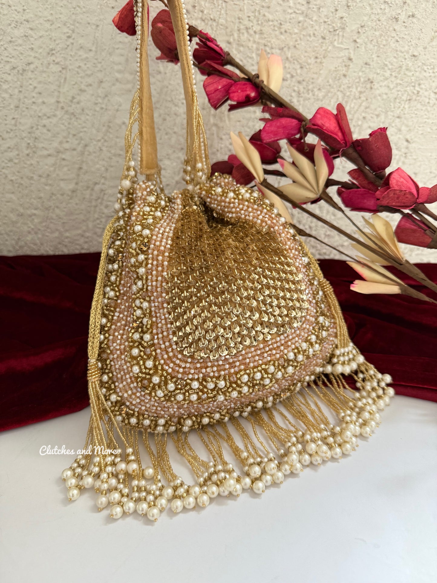 Jhalak Rosegold - Gold Potli