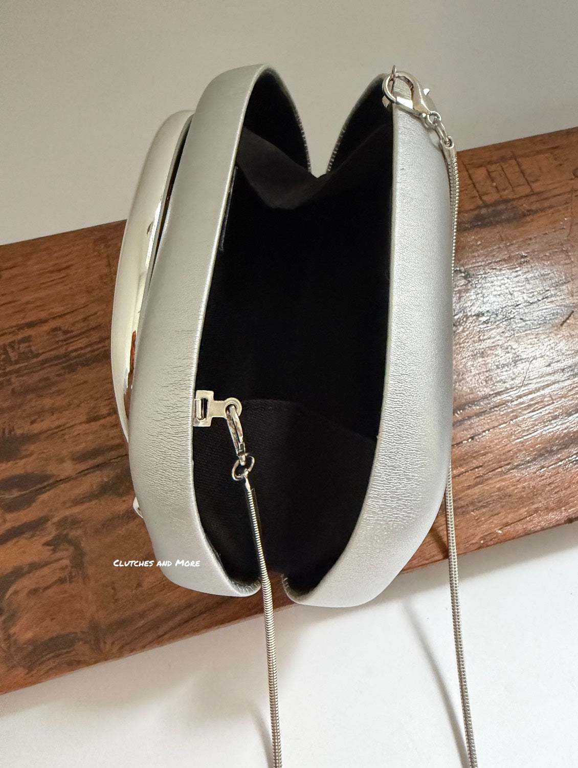 The ZARA Clutch Silver