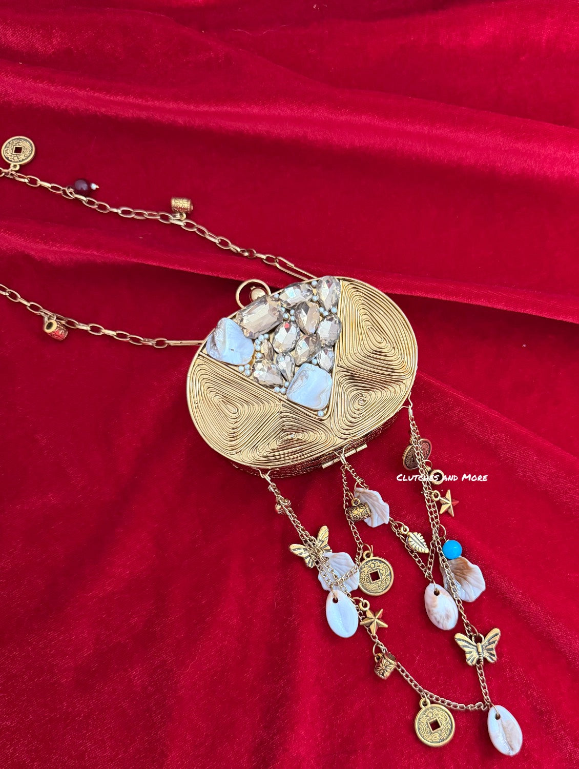 Mini Mother of Pearl Clutch