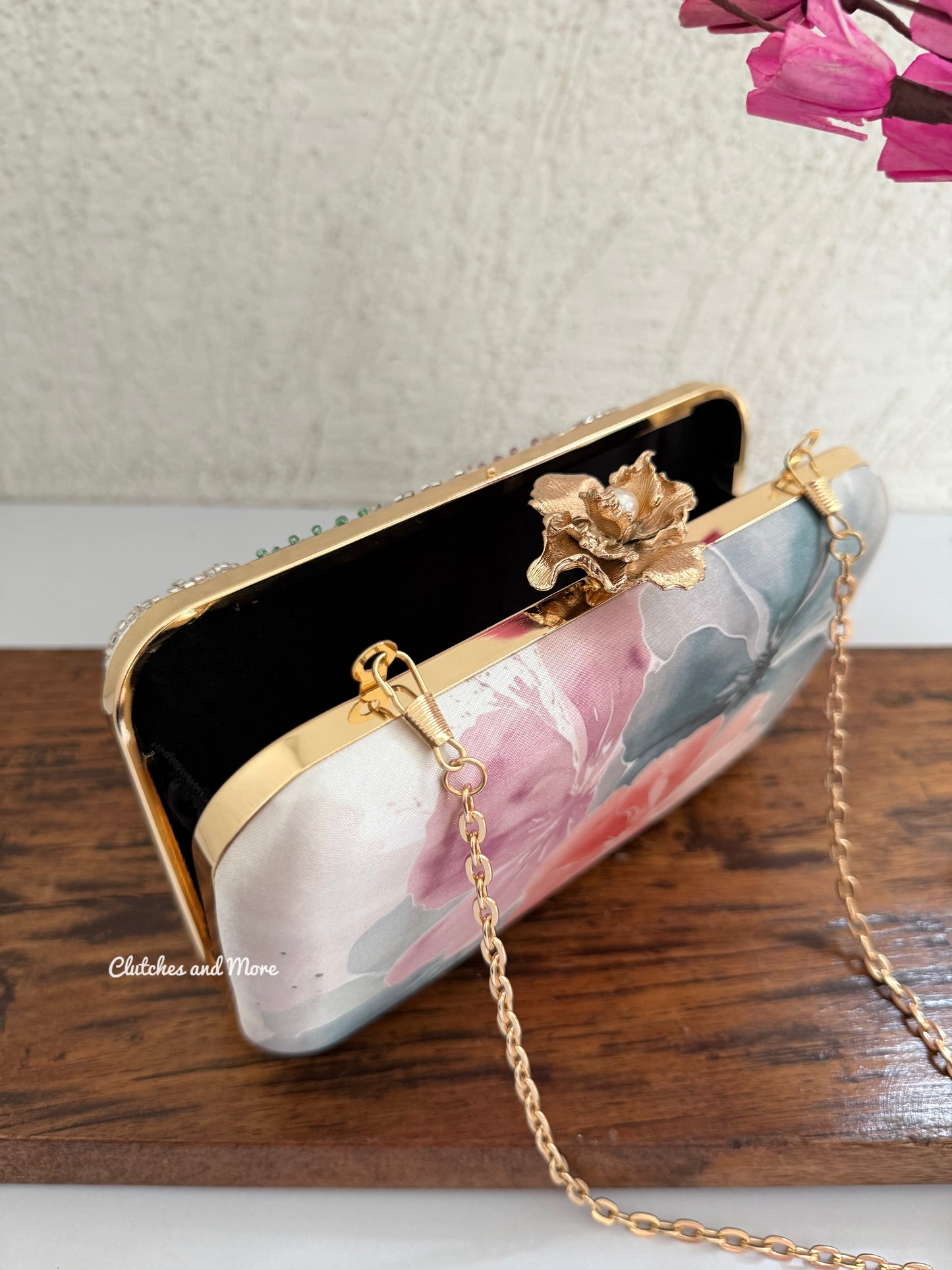 Poppy Floral Clutches