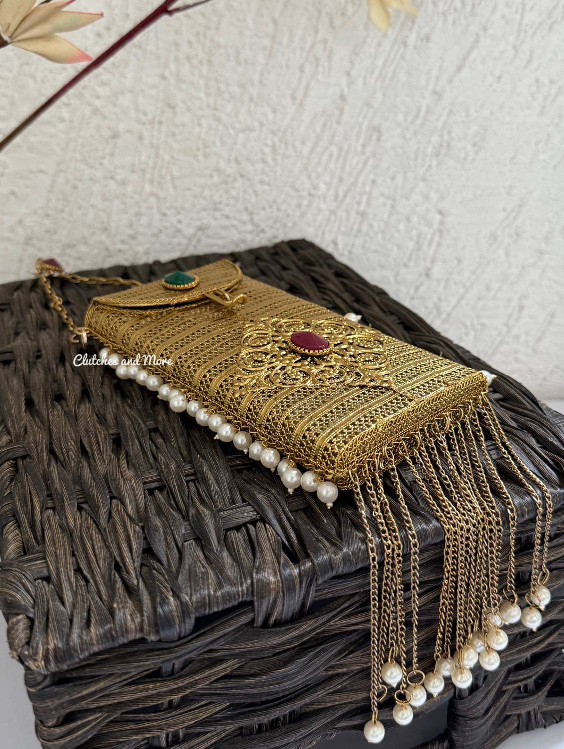 Brass Mobile Sling Gold