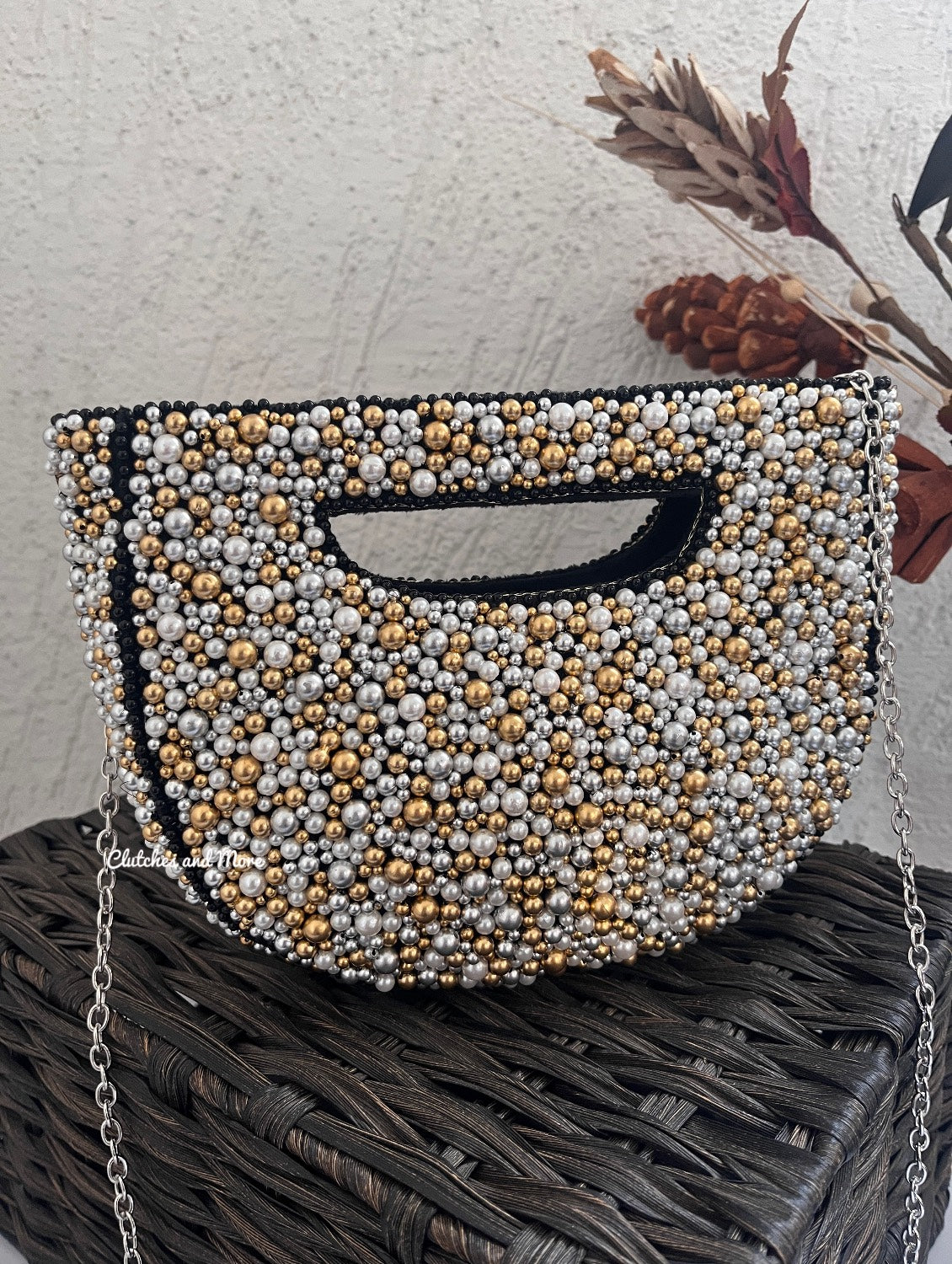 Pearl Bucket Bag Multicoloured
