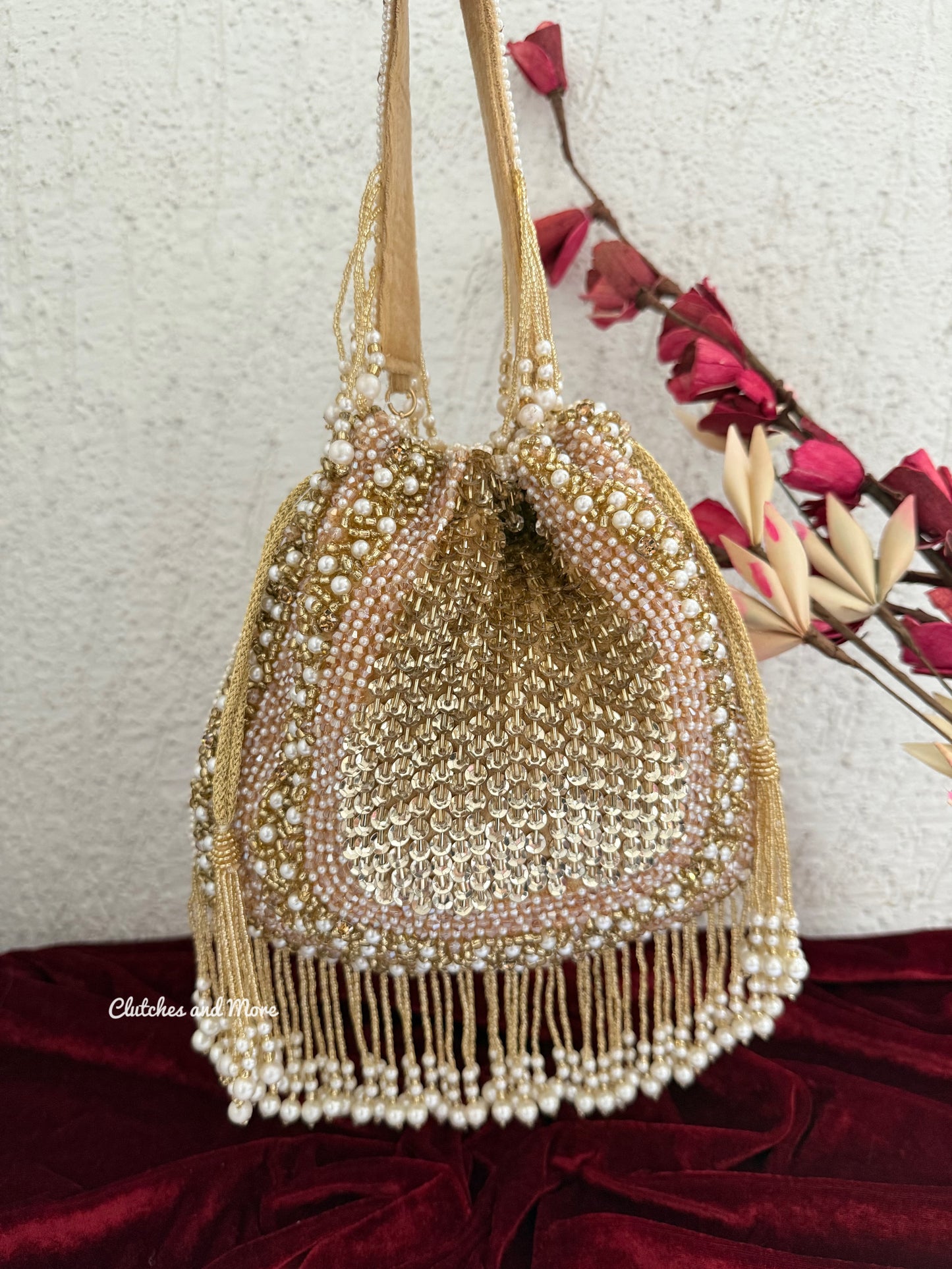 Jhalak Rosegold - Gold Potli
