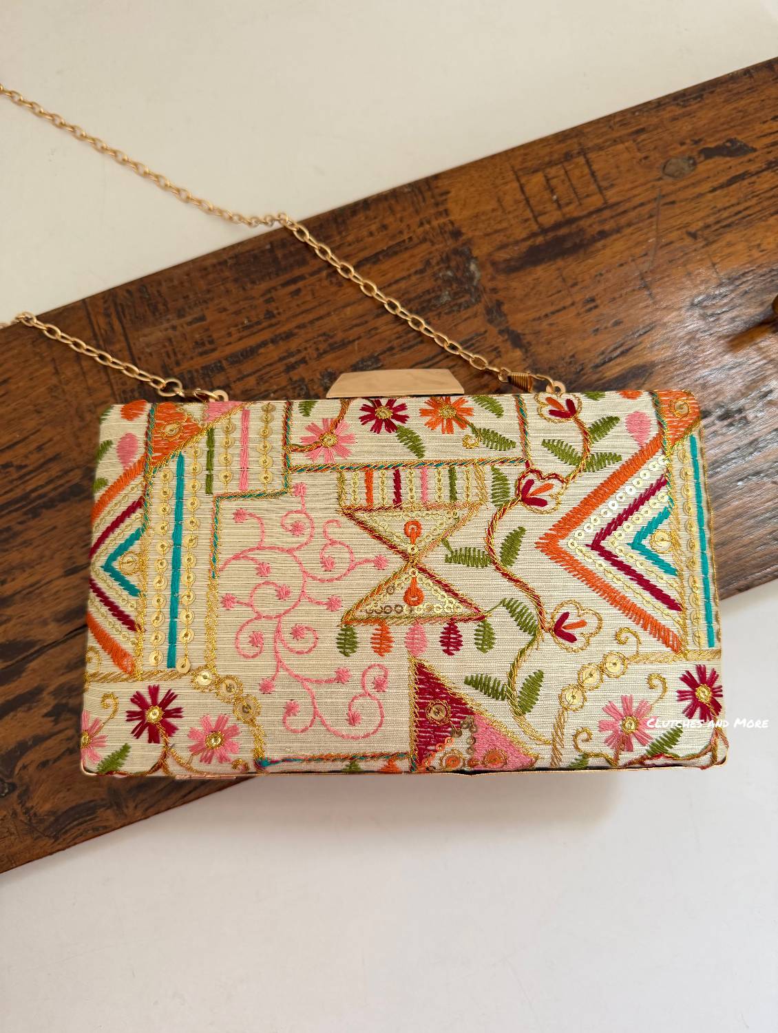 BloomingDale Clutch Multicolored (Pattern 2)