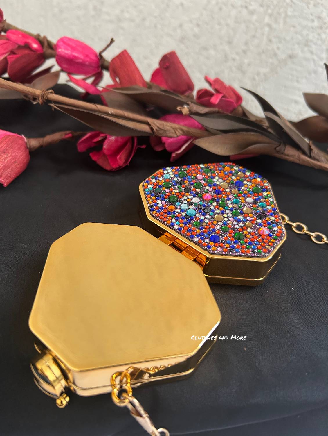 Micro Bee Rhinestone Bags (Multiple Colors)