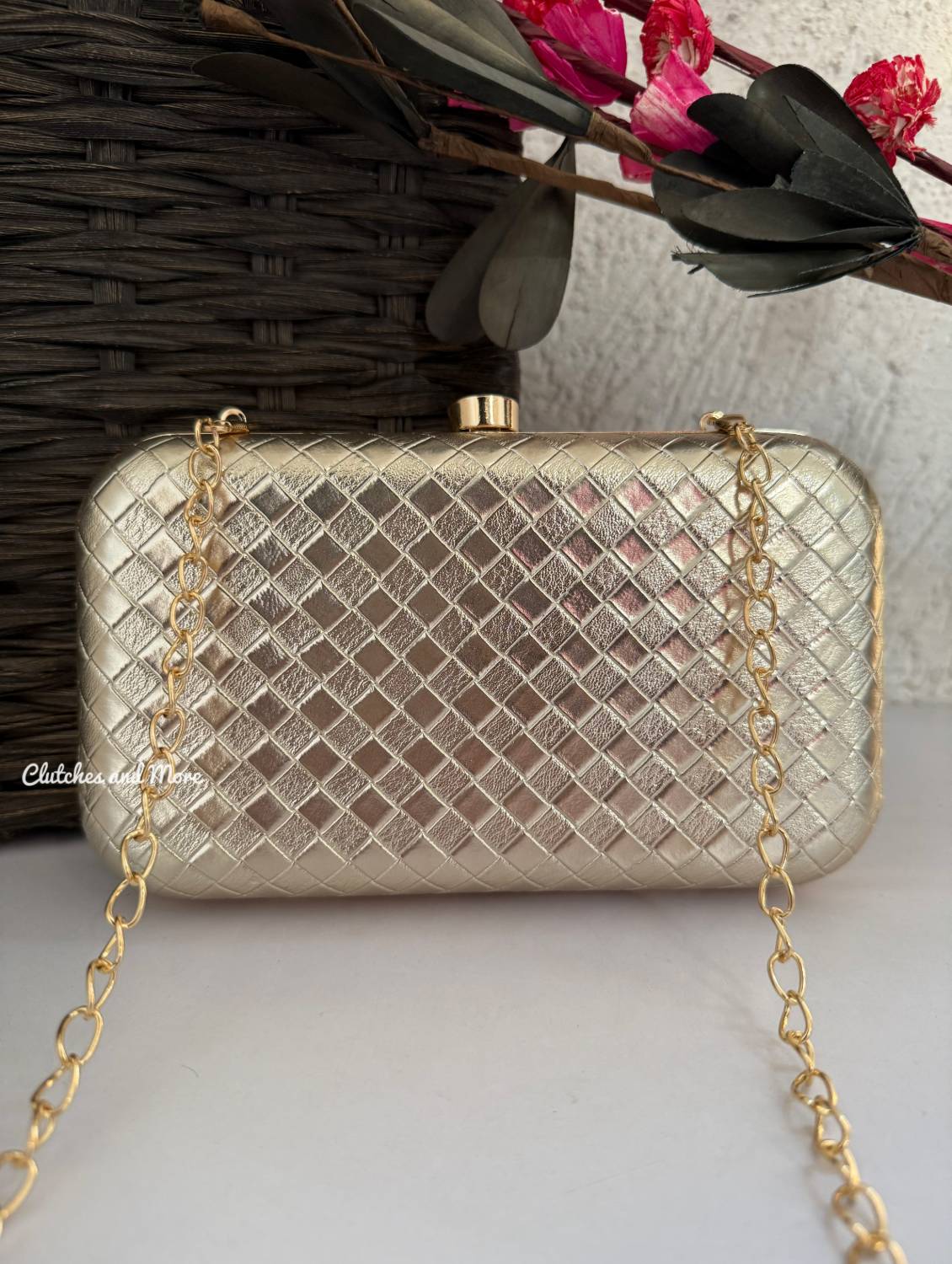 Metallic Sheen Sling Light Gold