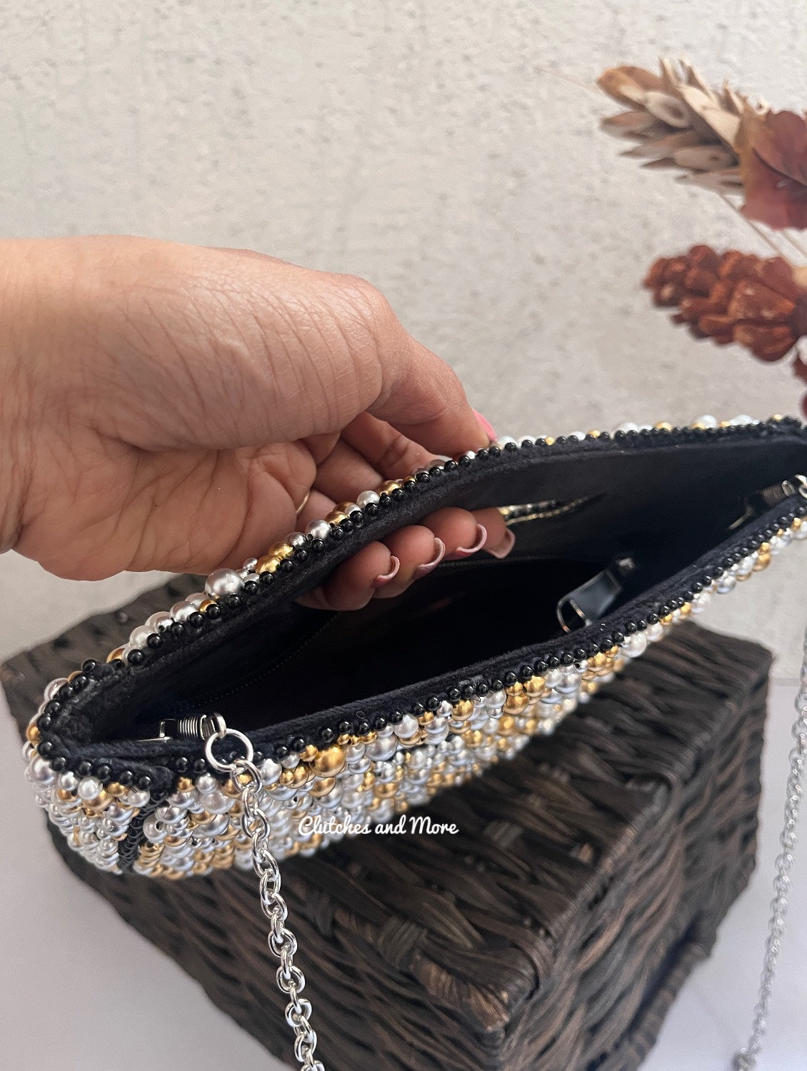 Pearl Bucket Bag Multicoloured