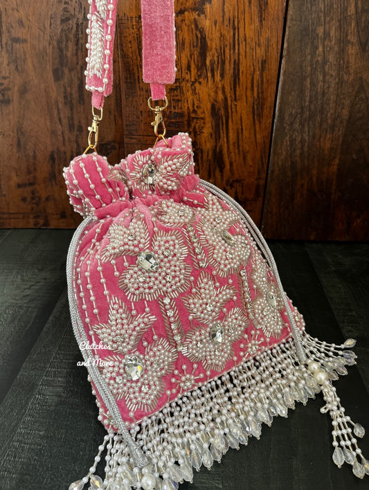 Mermaid Potli Pink