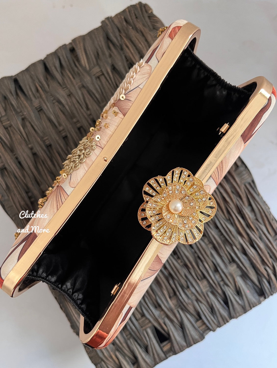 Poppy Multi Floral Clutch