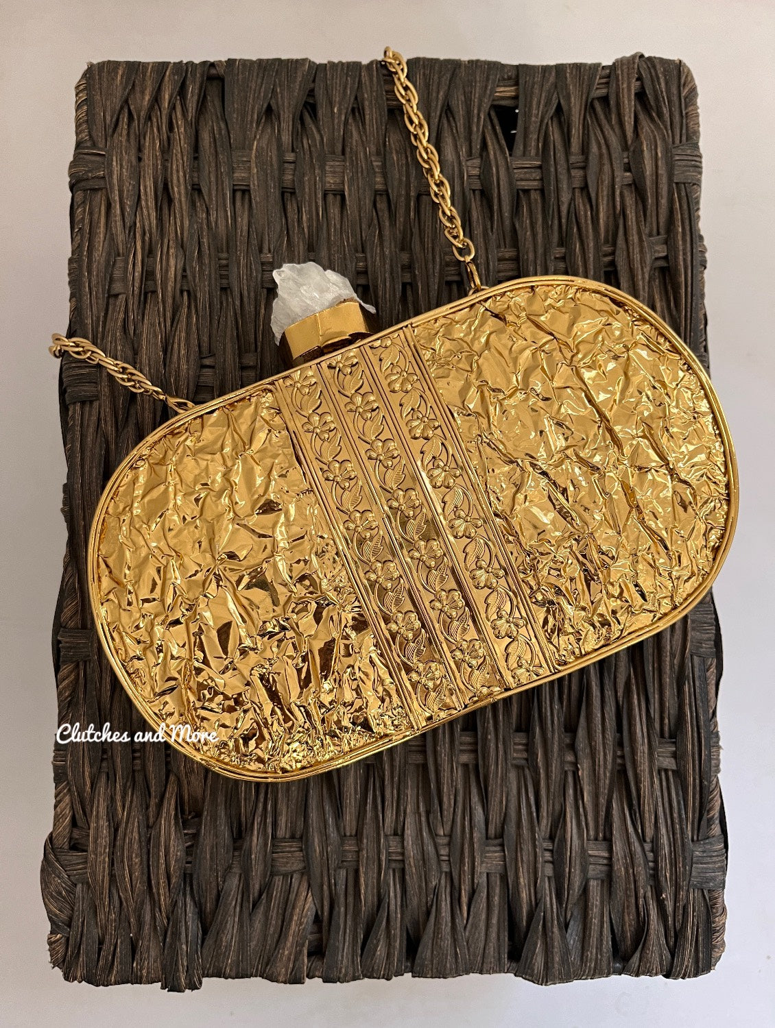 Mira Mother of pearl luxury clutch