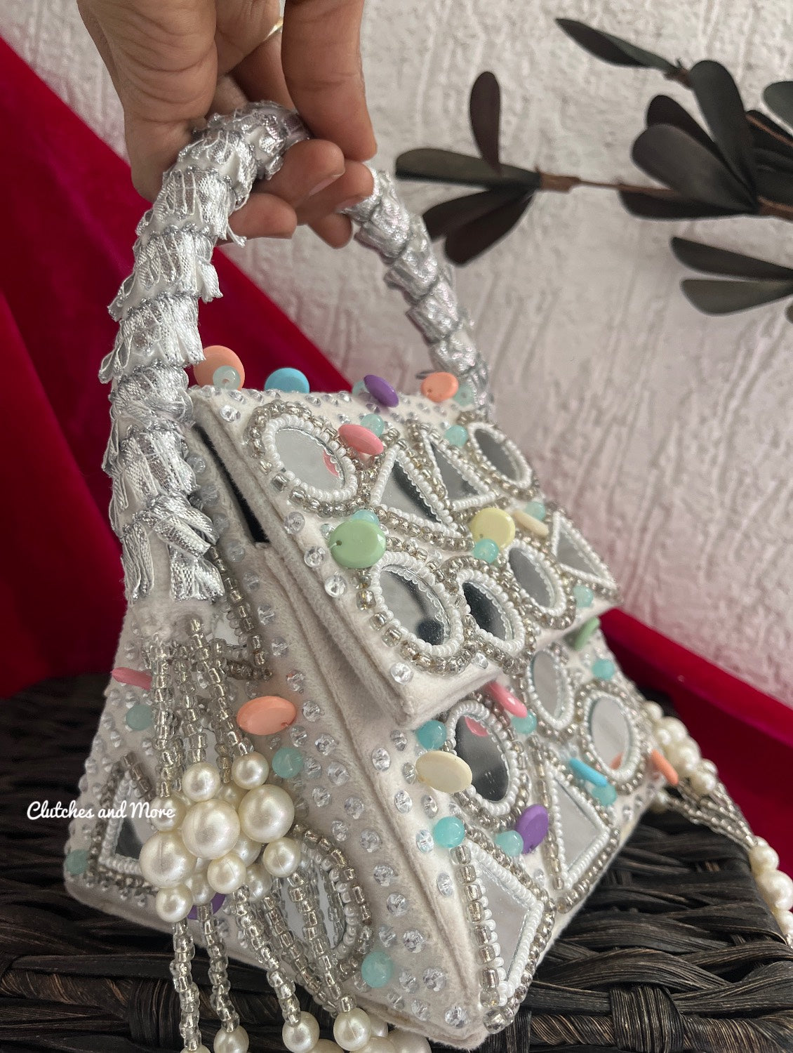 Boho Candy Bag White