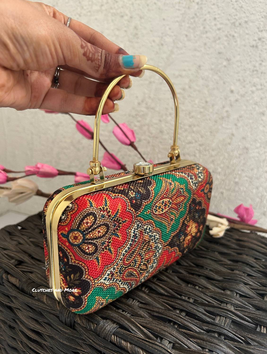 Naina Multicolored Clutch