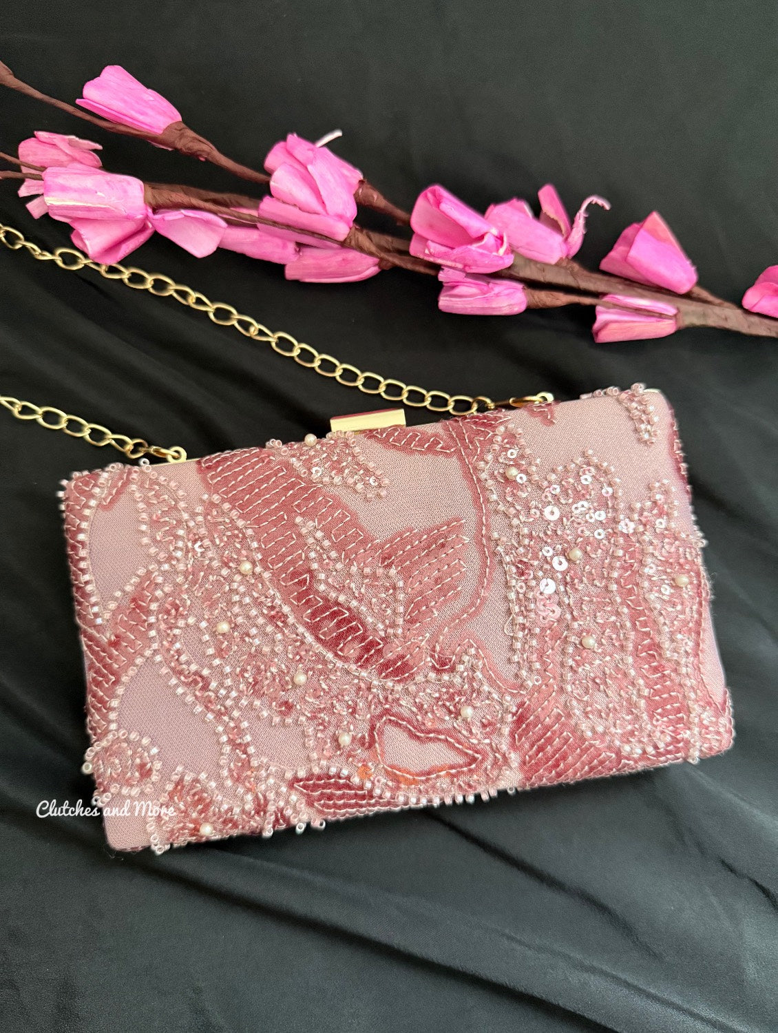 Baby Doll Pink Clutch