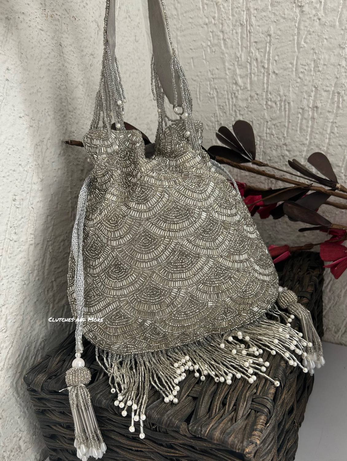 Barsaat Silver Potli