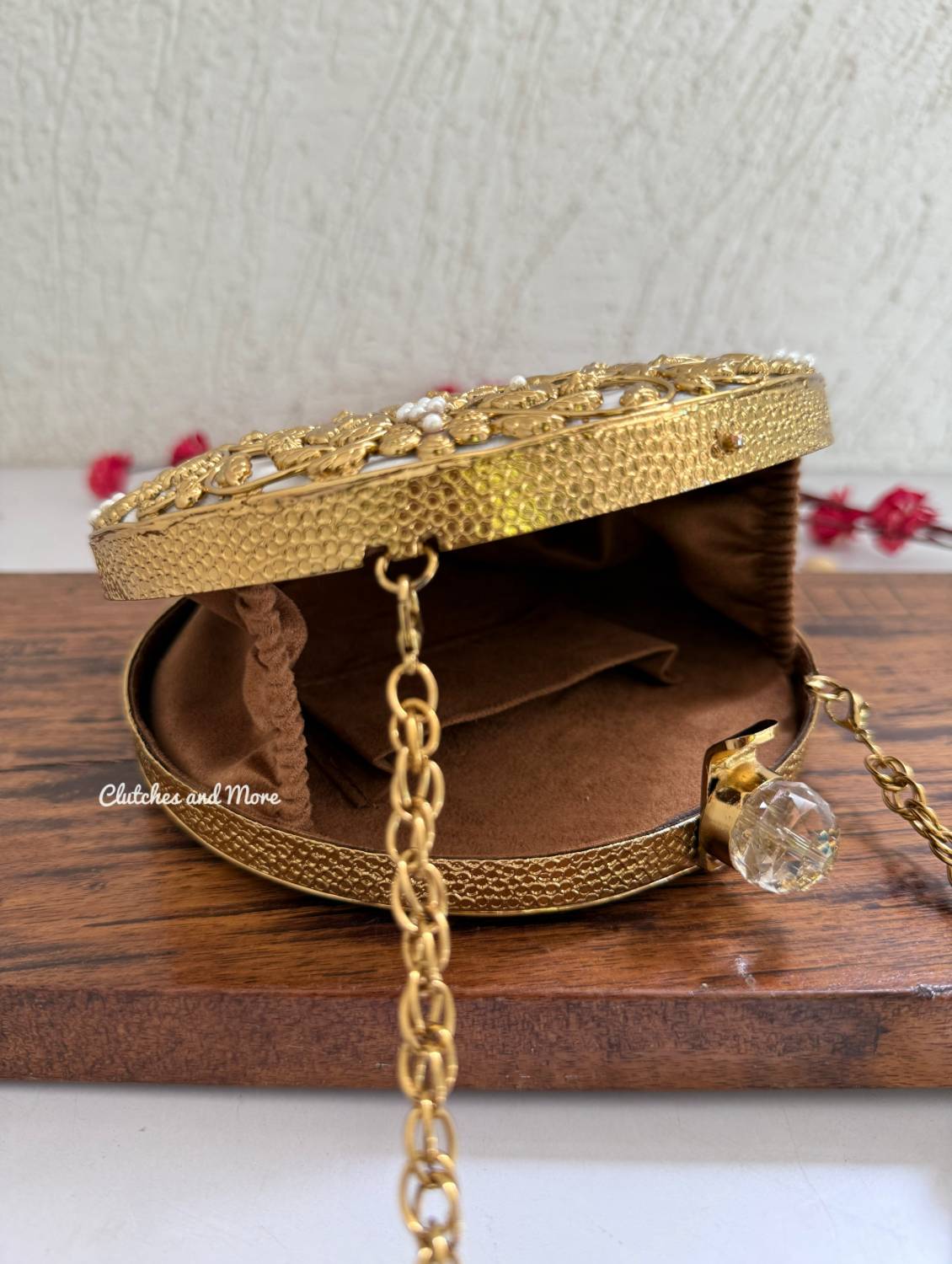 Anaira Mother of pearl Luxury Clutch