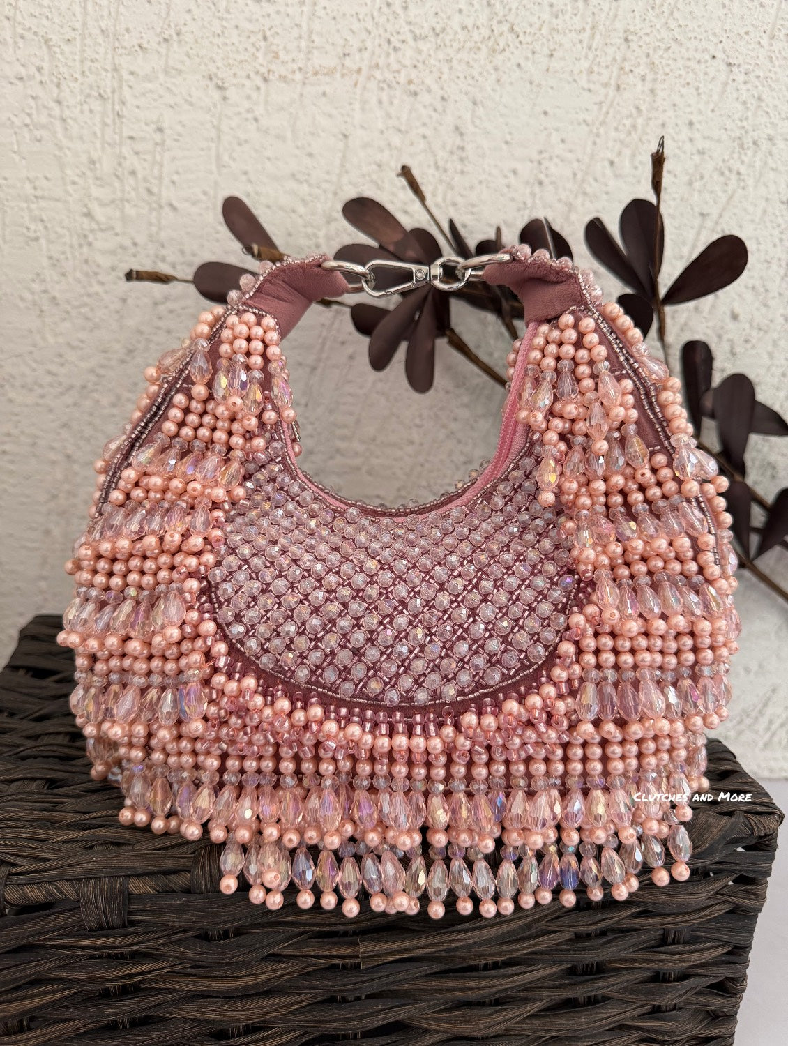 Alice Crystal Bag Pink