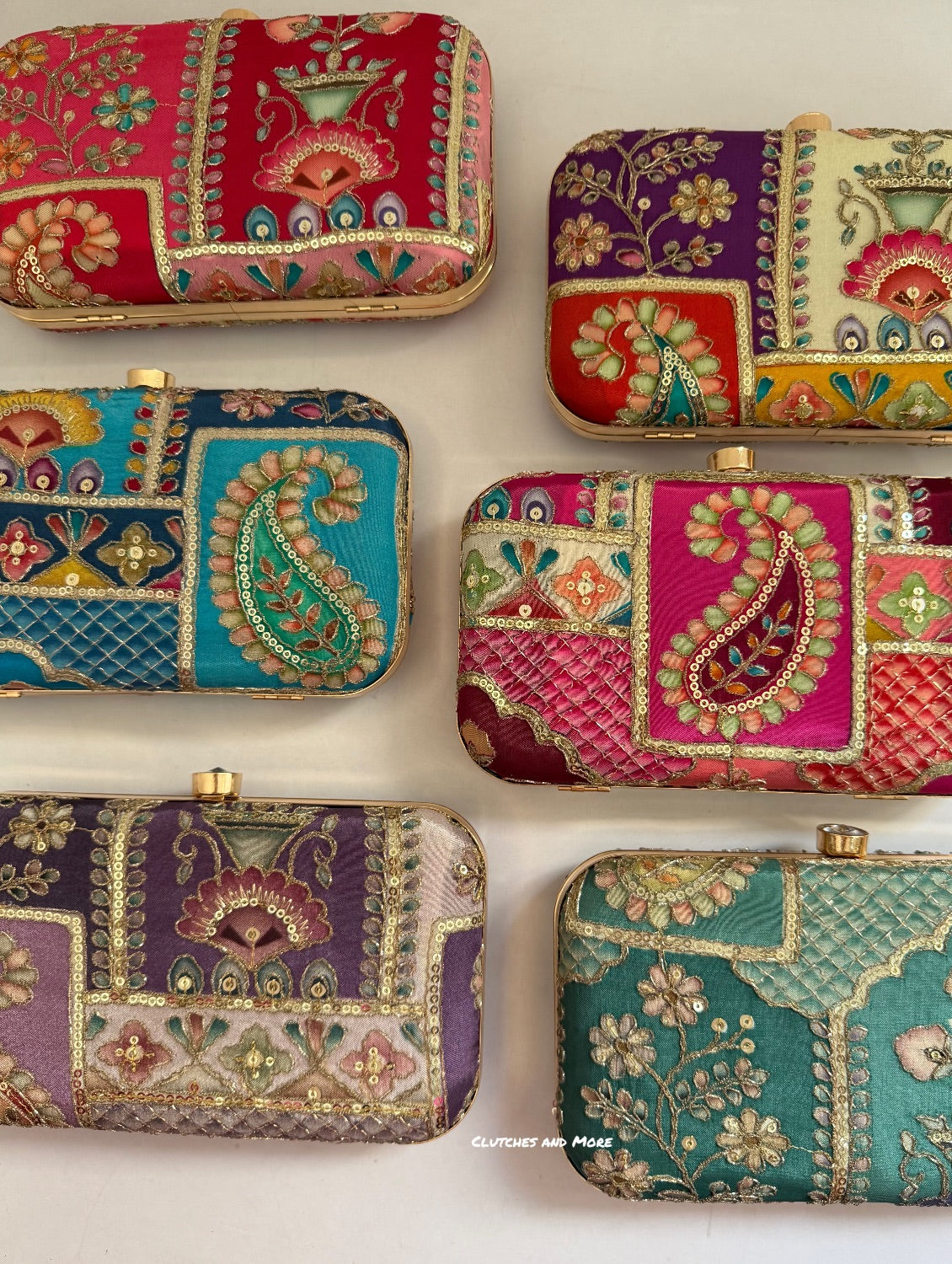 Maharani Party Bag Green Multi