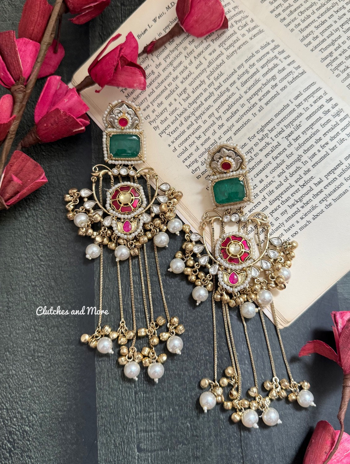 Yashika Chandbali Earrings